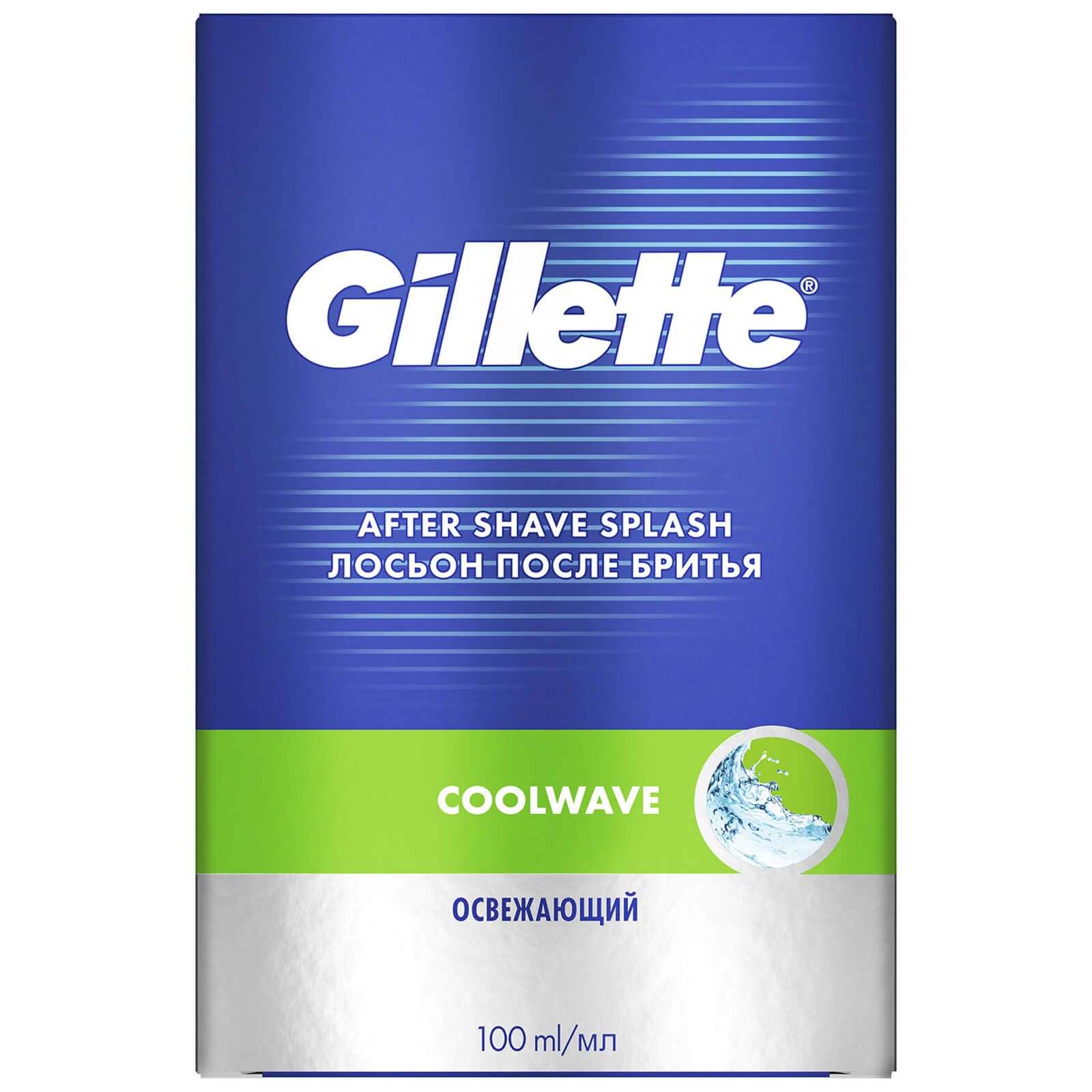 Gillette - After "Shave Splash Cool Wave"