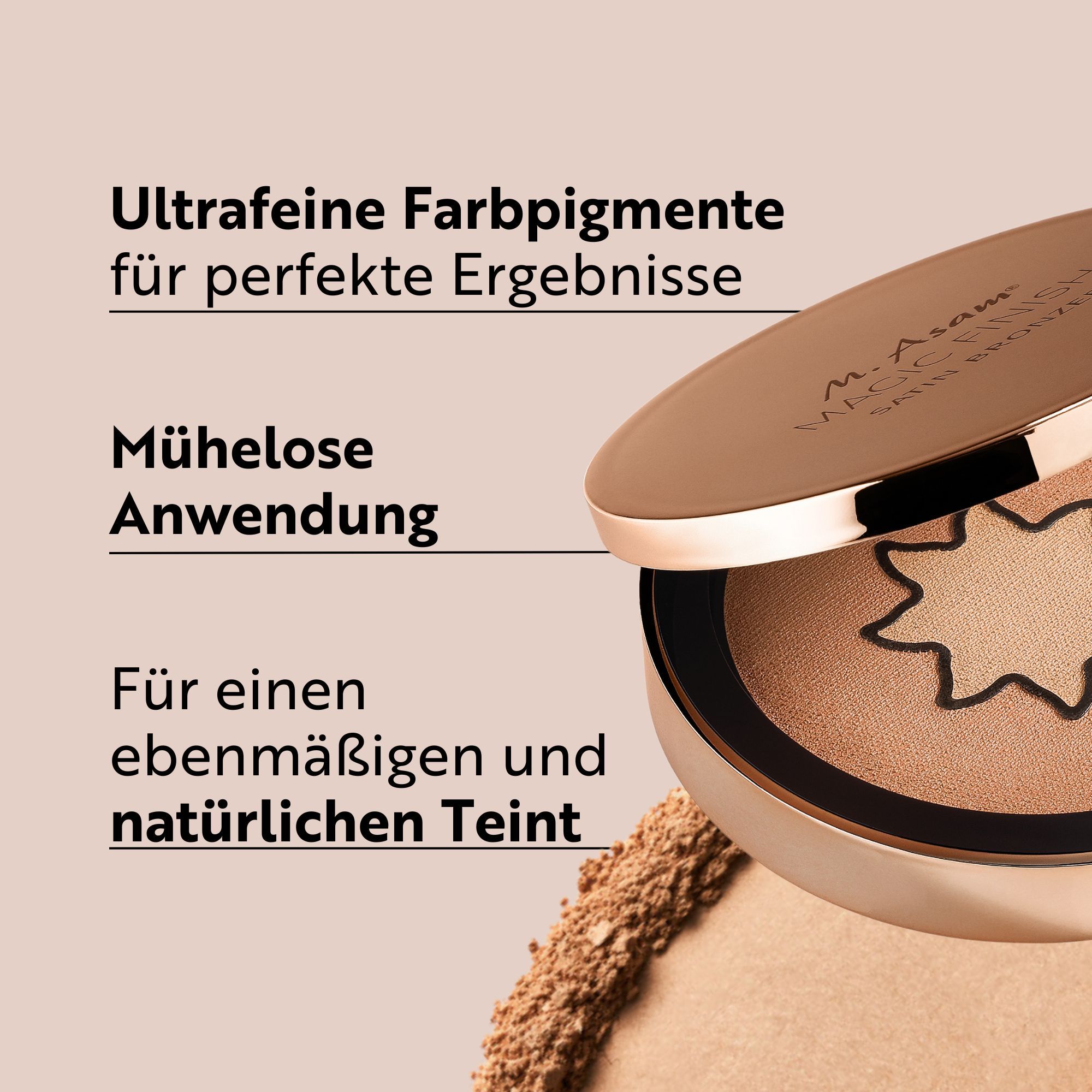 M. Asam MAGIC FINISH SATIN BRONZER light