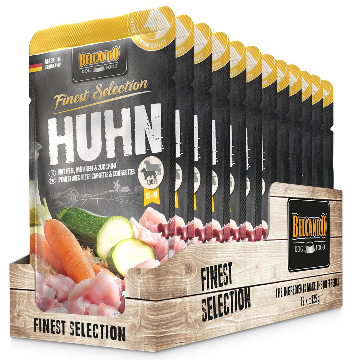 Belcando Huhn & Reis mit Zucchini Möhren 1,5 kg
