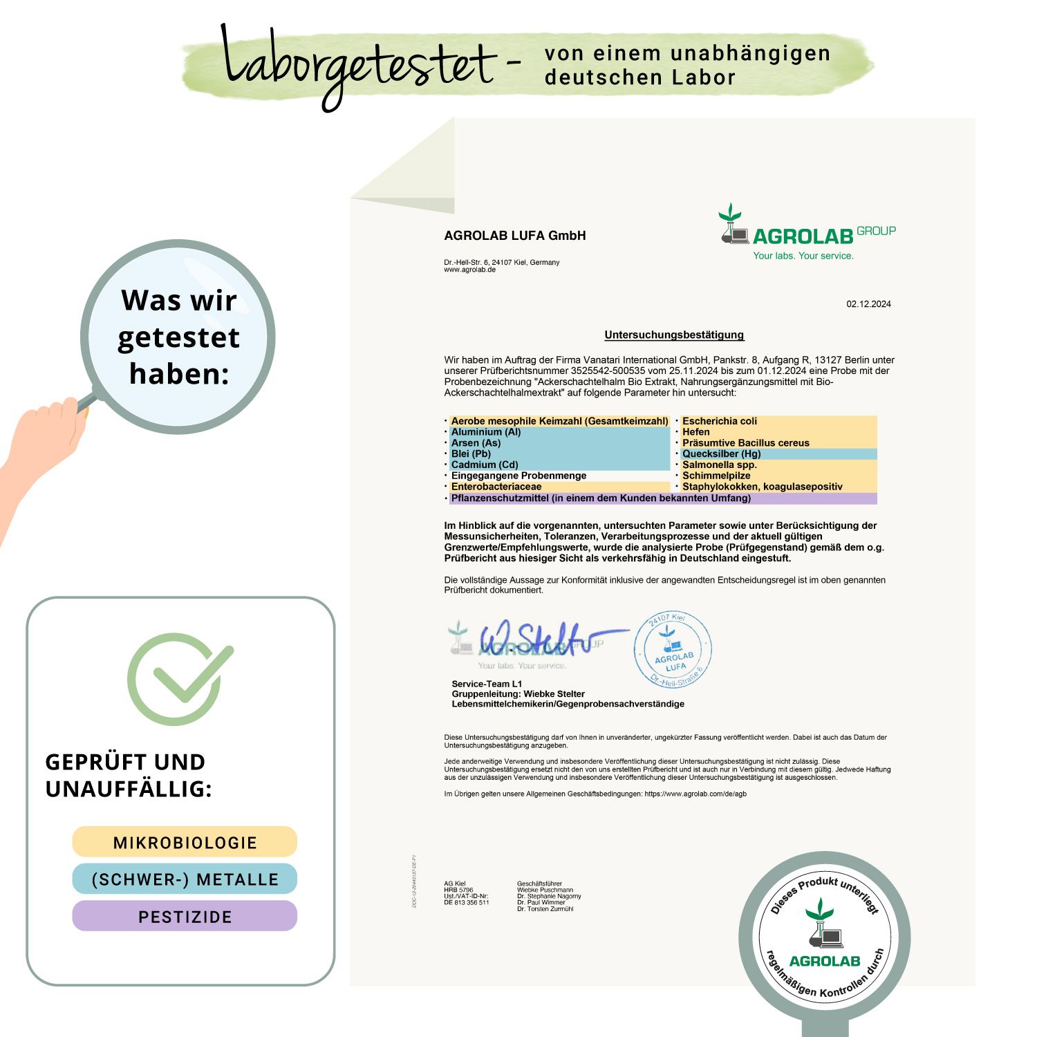 VEGAVERO Ackerschachtelhalm BIO