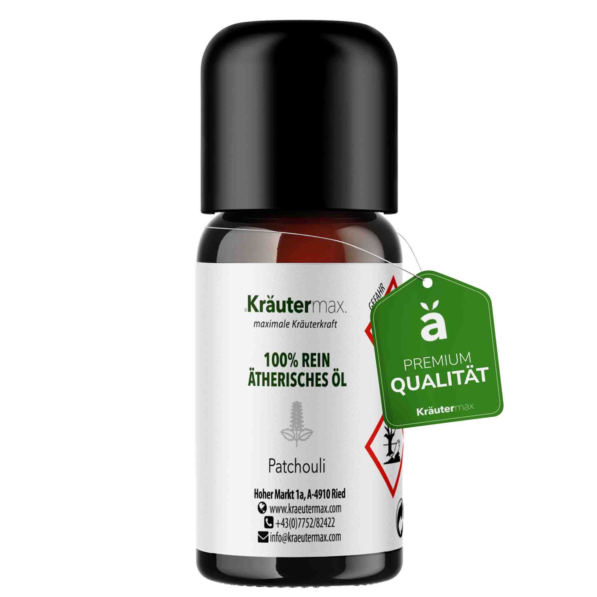Kräutermax Patchouliöl 100 % rein ätherisches Öl
