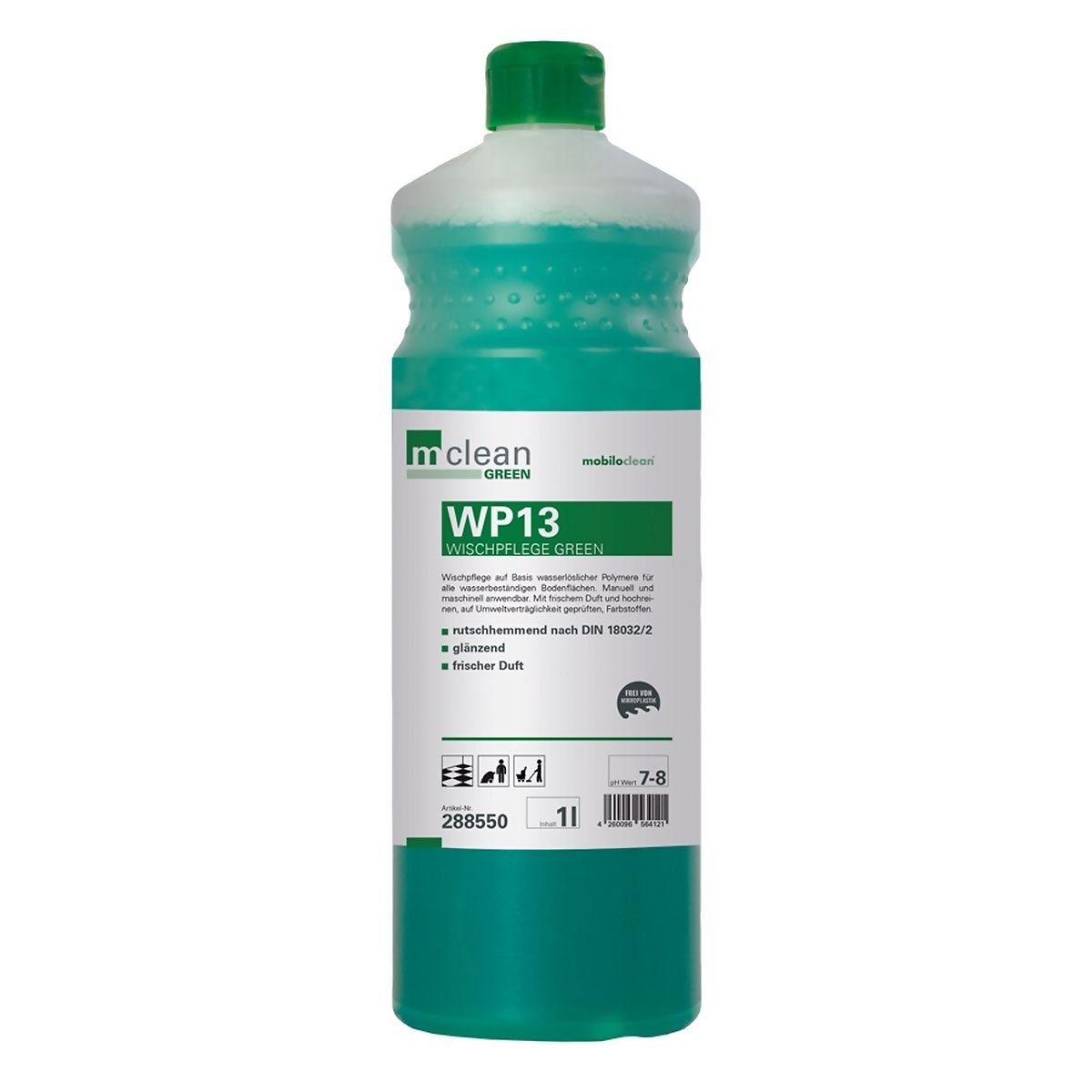 Mobiloclean mclean WP13 Wischpflege green