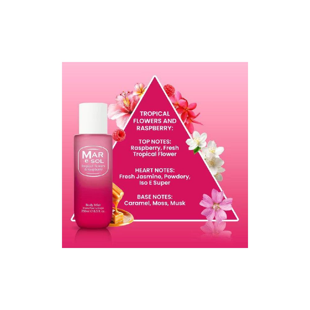 Mar E Sol - Duftspray Tropical Flowers & Raspberry