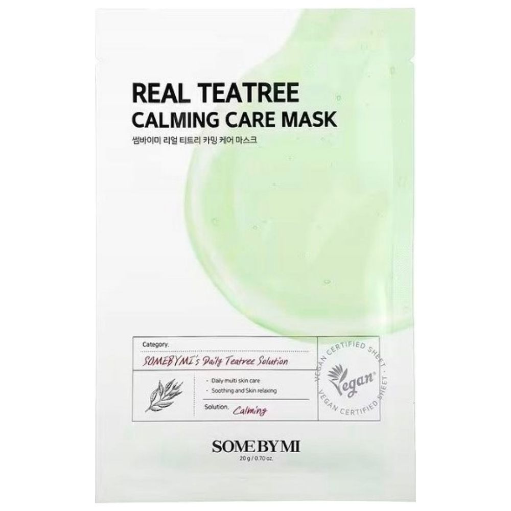 Some BY MI Real Teatree Calming Care Mask 1 St Gesichtsmaske