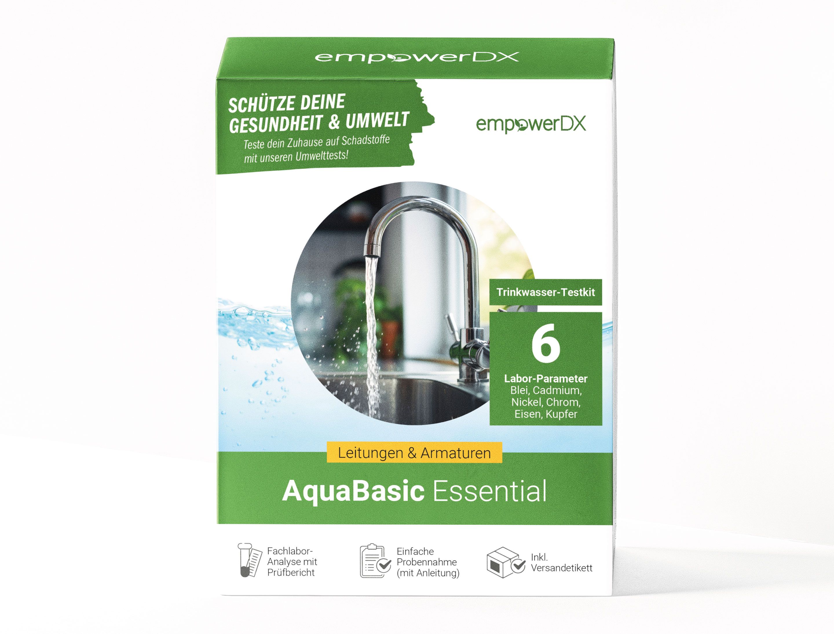 empowerDX AquaBasic Essential für Leitungen & Armaturen