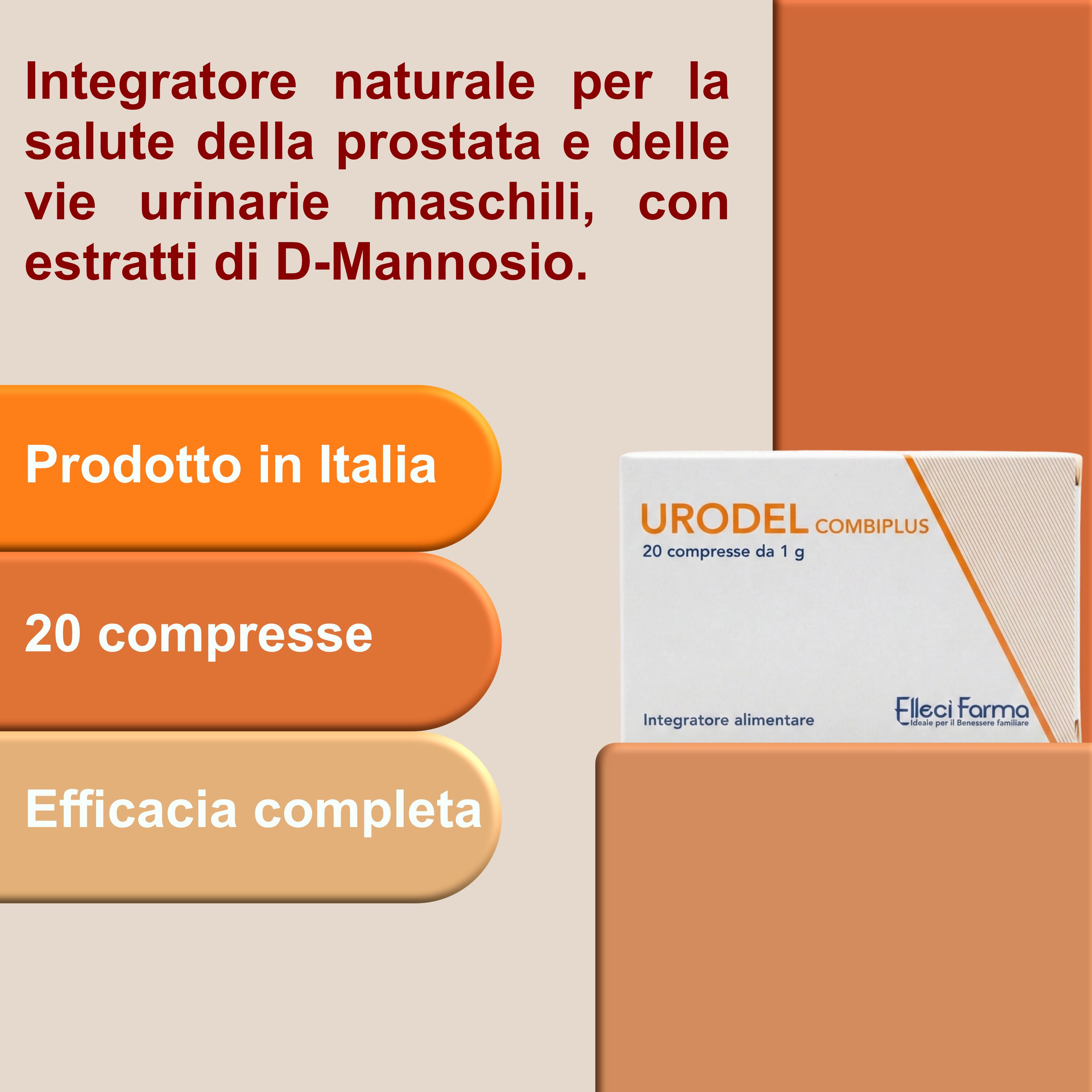 Elleci Farma Urodel – D-Mannose und Fermente für Harnwege und Prostata