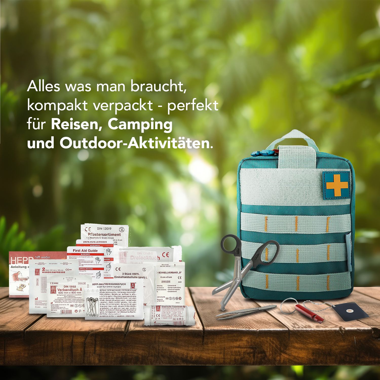 First Aid Only Erste Hilfe Set in Outdoortasche