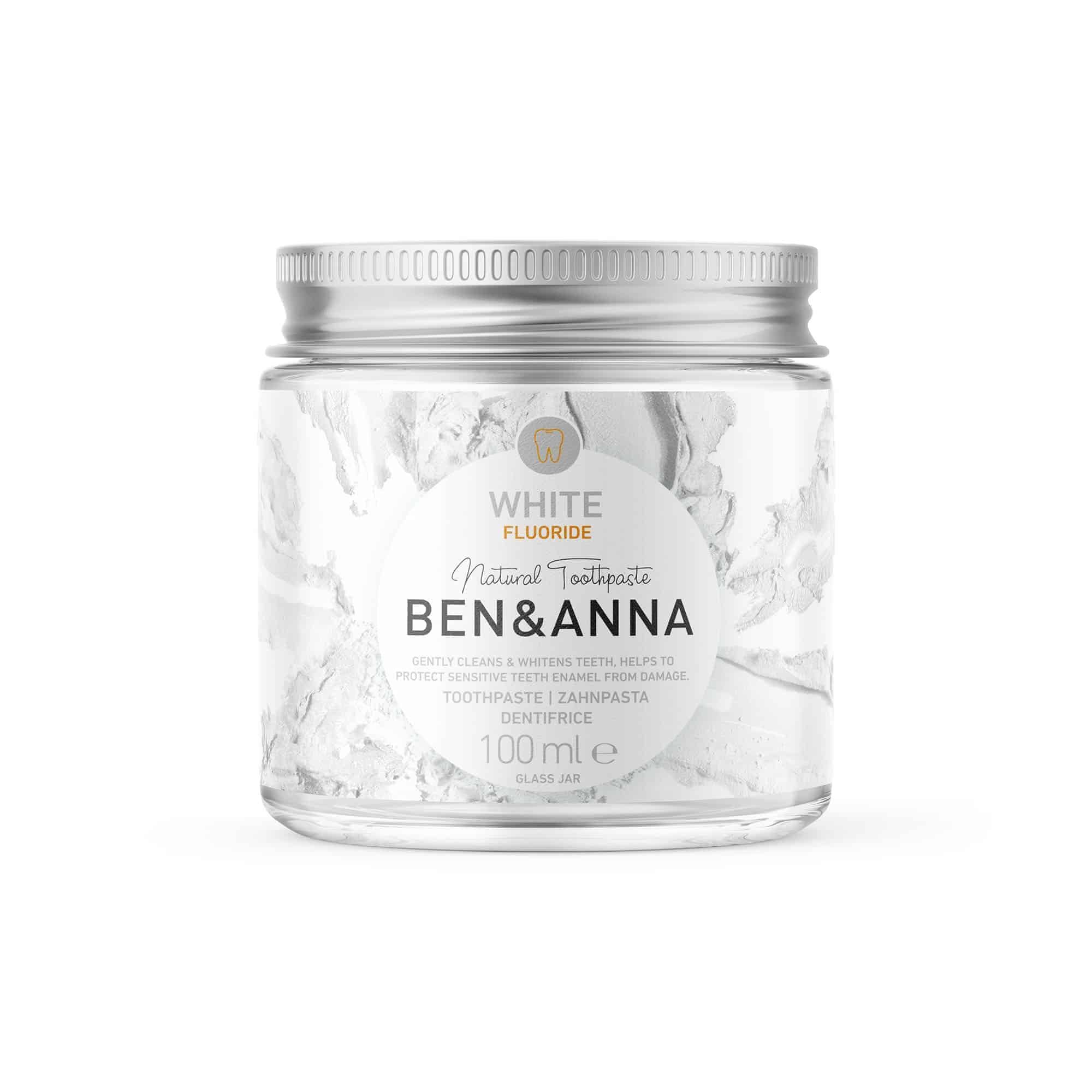 Ben & Anna - Zahnpasta - White mit Fluorid