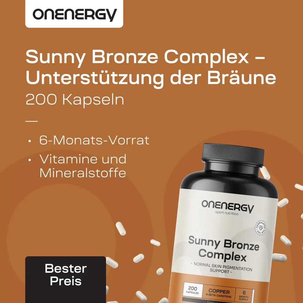 OnEnergy Sunny Bronze Complex – Unterstützung der Bräune
