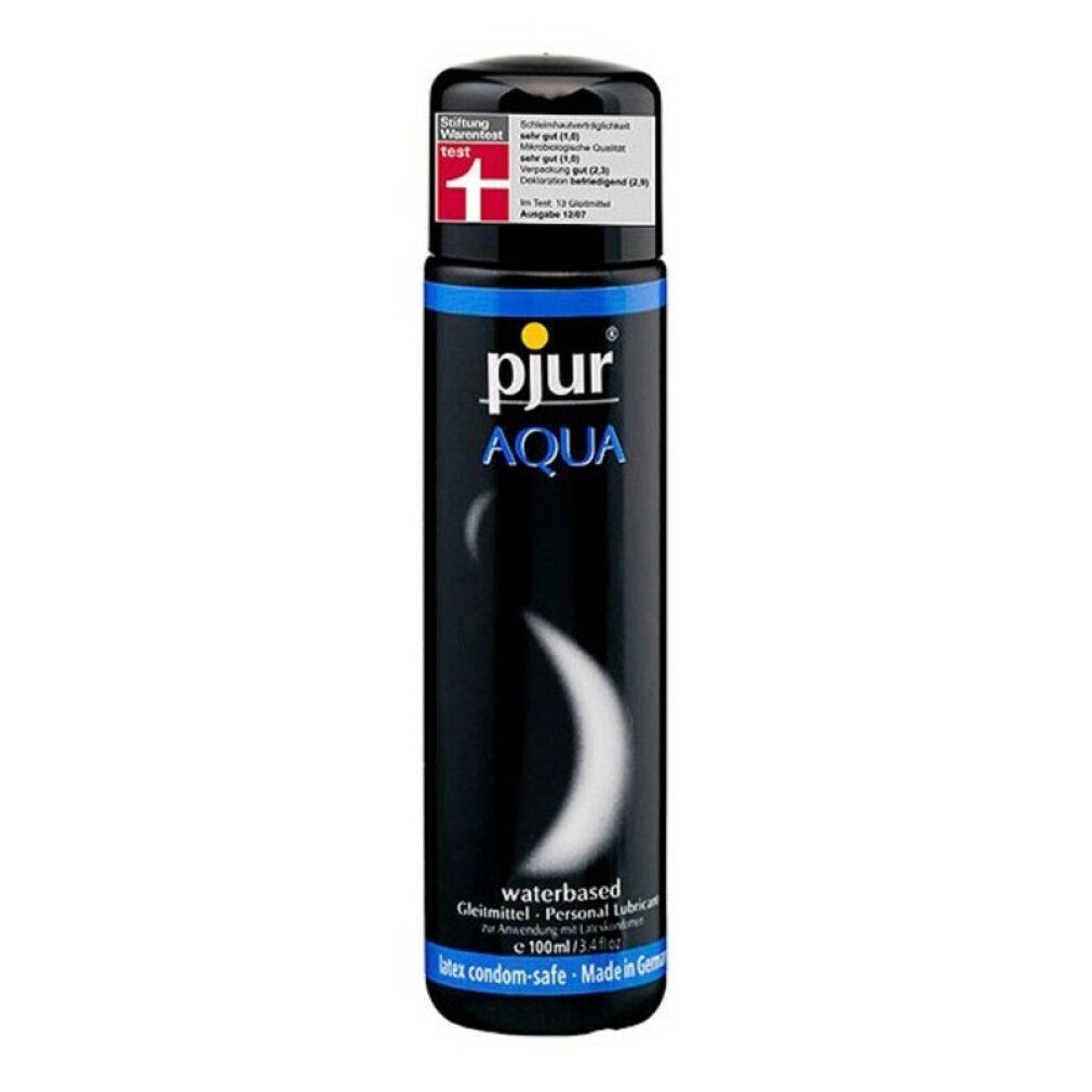 pjur® AQUA «Waterbased Personal Lubricant» Super Slippery, superfeuchtes Gleitgel