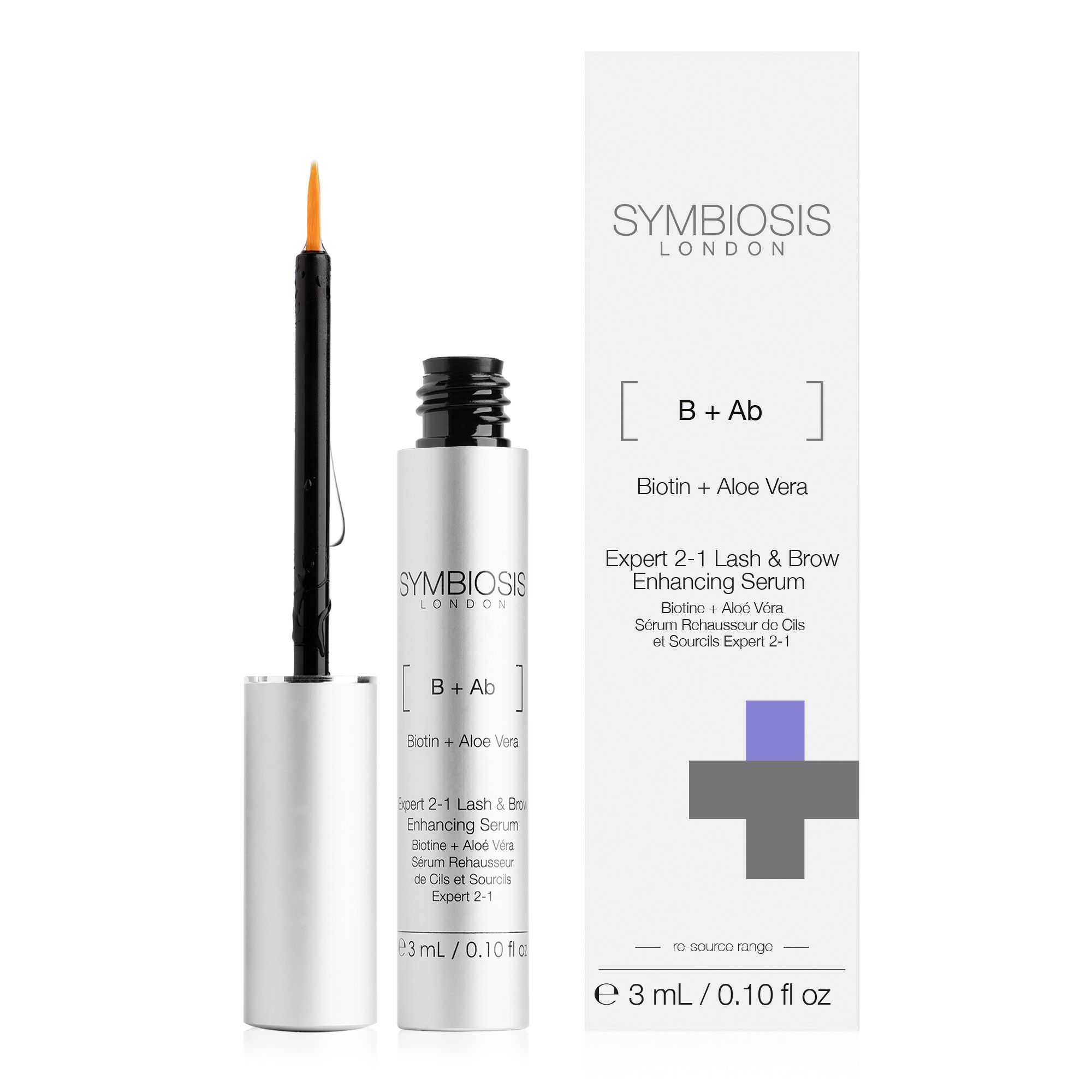 Symbiosis [Biotin + Aloe Vera]  Expert 2-1 Lash & Brow Enhancing Serum