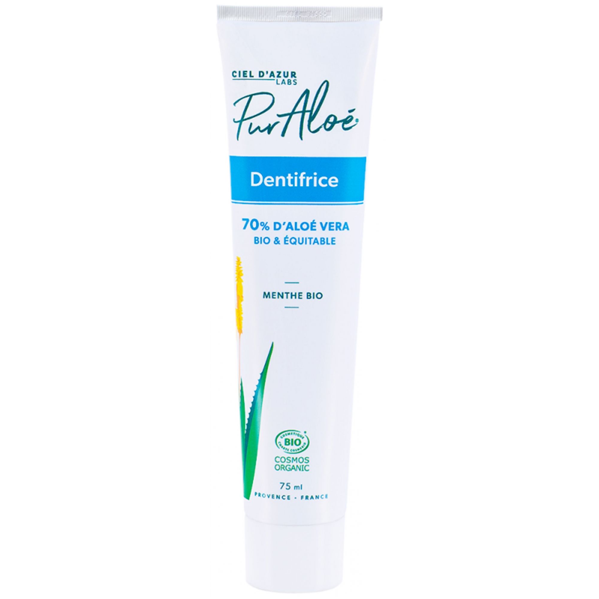 Reine Aloe Zahnpasta mit 70 % Vera 16,3x2,8x2,8 cm
