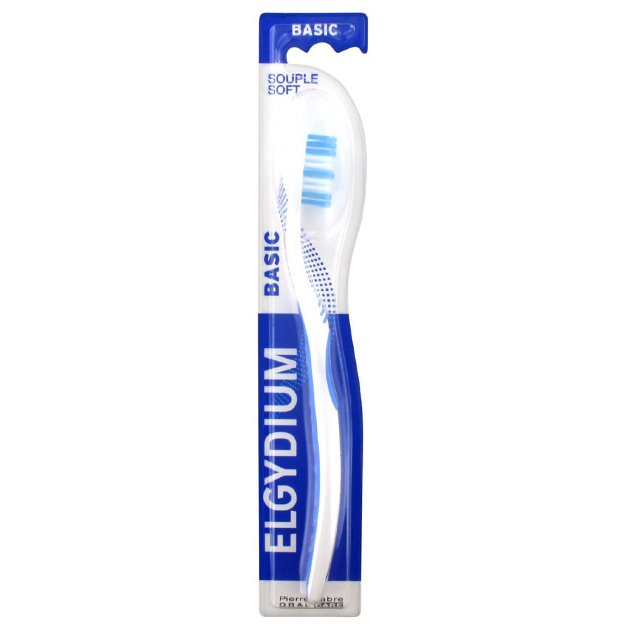 Elgydium Basic Zahnbürsten Soft (Farbe: Blau) 24,5x4,5x2 cm