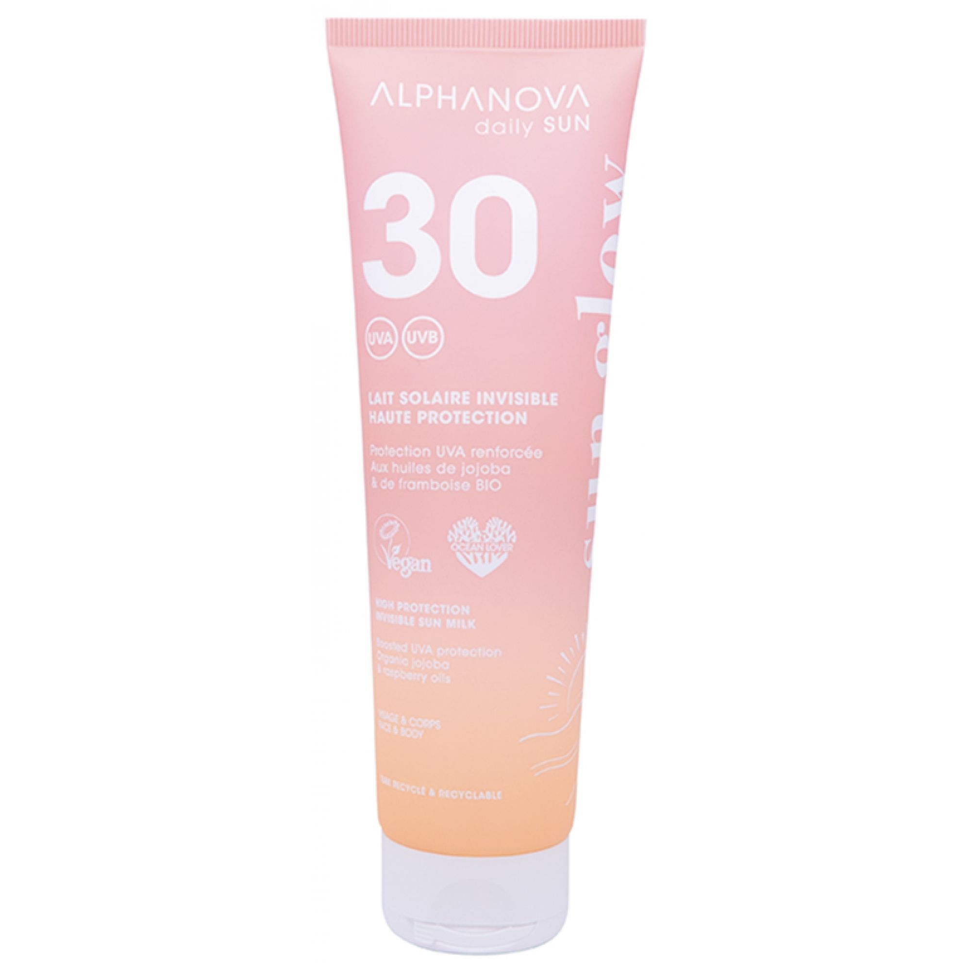 Alphanova Sun Glow Sonnenmilch Spf30 1 4x6,1x18,5 cm