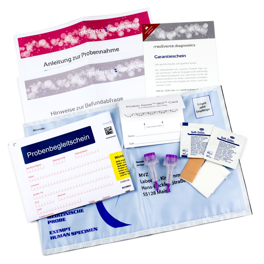 medivere diagnostics Amino-Screen Bluttest