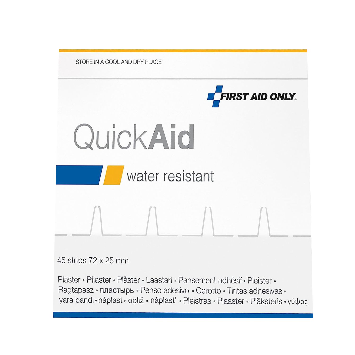 First Aid Only QuickAid Nachfüllpack wasserfeste Pflaster