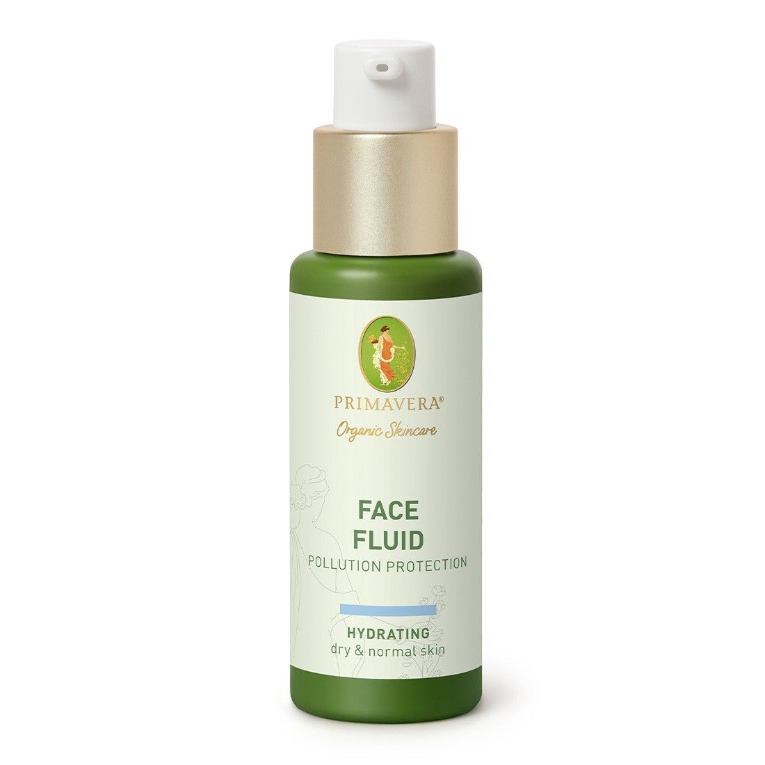 Primavera Organic Skincare Face Fluid Pollution Protection Hydrating