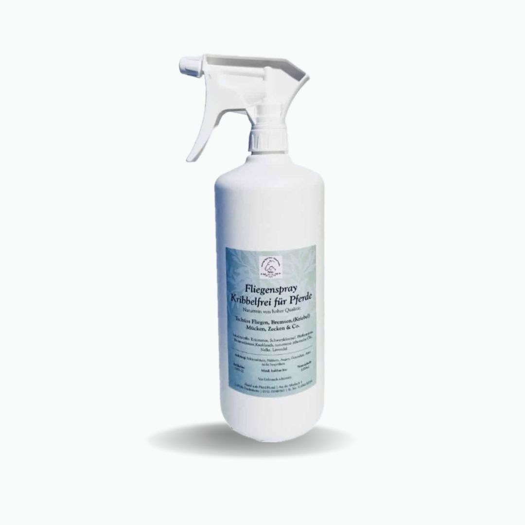 Hand aufs Pferd/Hund Fliegenspray Kribbelfrei