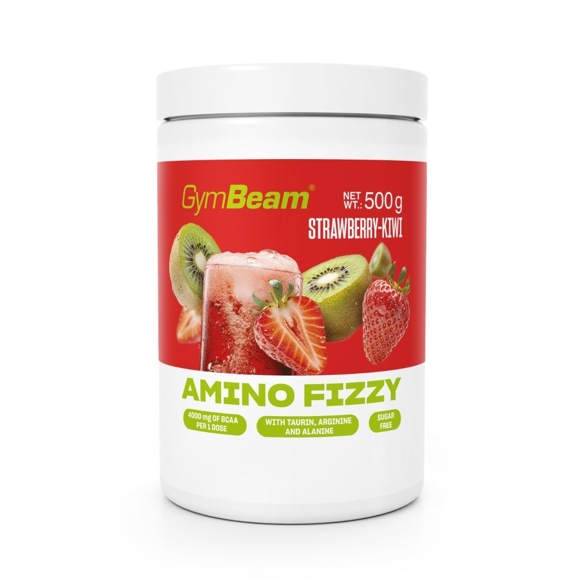 GymBeam Amino Fizzy Aminosäuren-Komplex Brausepulver vegan 500 g Pulver