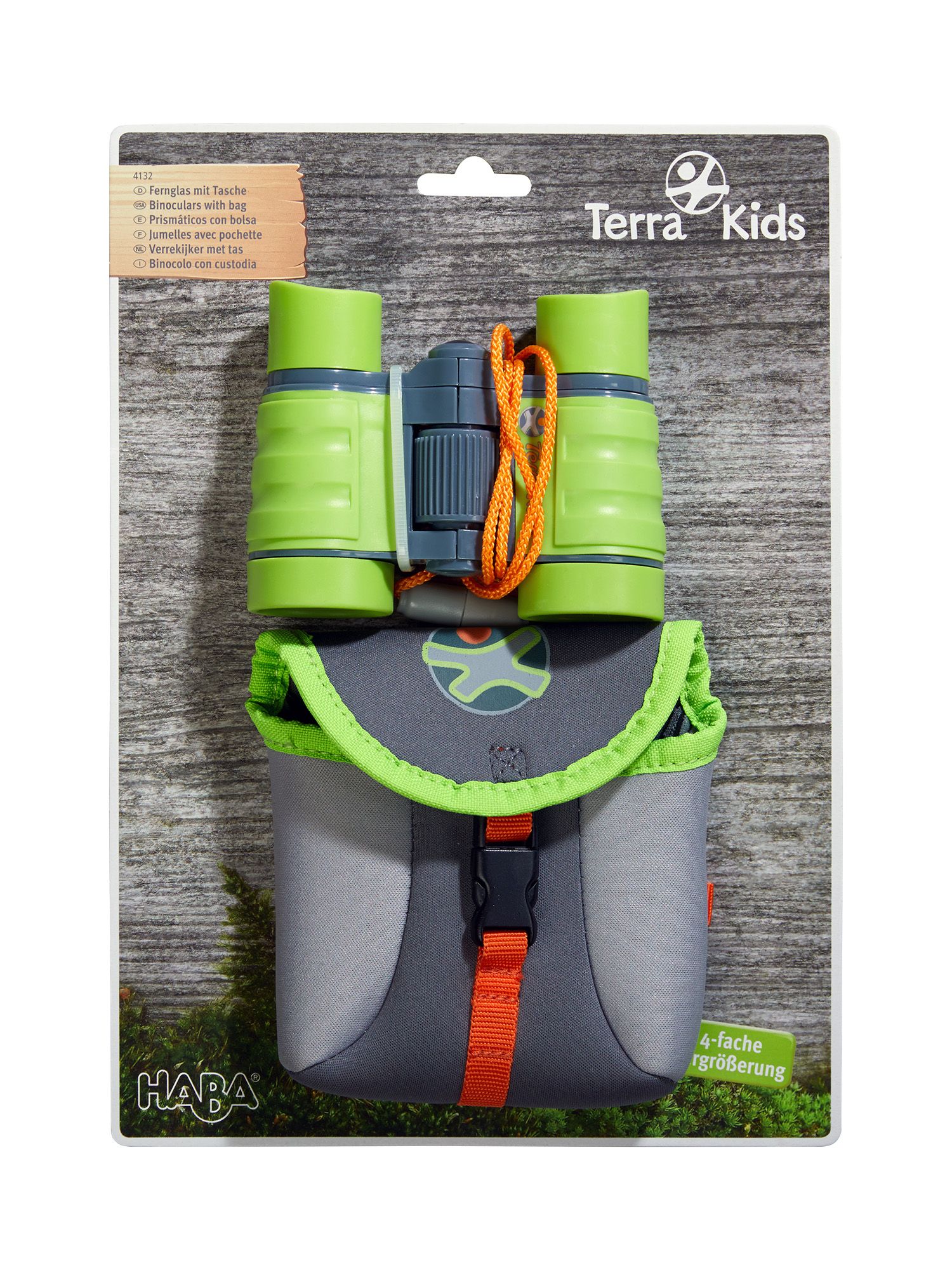 HABA Kinderfernglas Terra Kids Fernglas mit Tasche