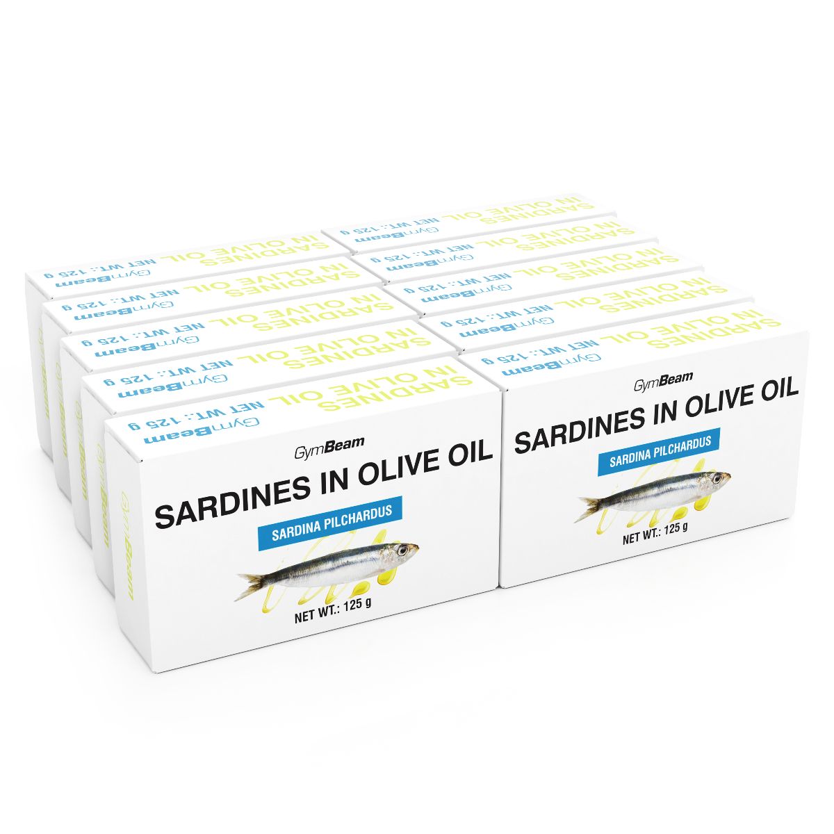 Sardine in olio d’oliva ad alto contenuto di proteine