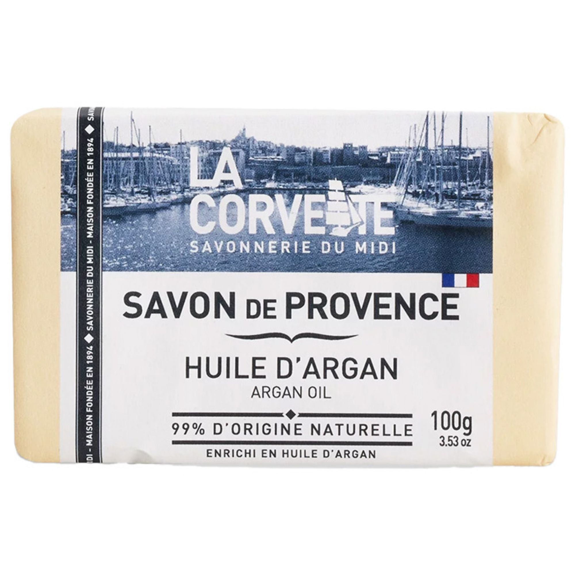 La Corvette Provence Seife Arganol 5,5x8x2,5 cm