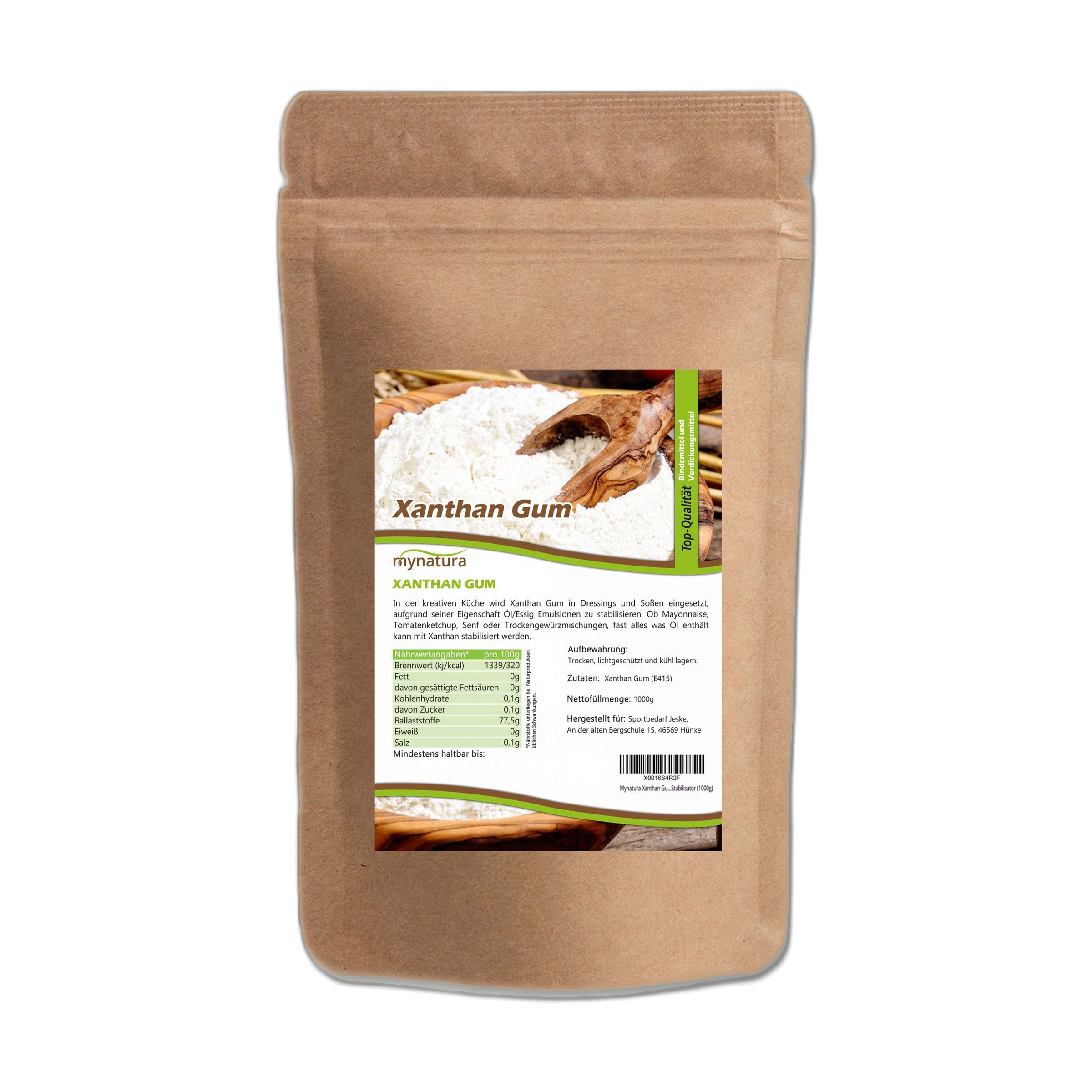 Mynatura Xanthan Gum Bindemittel 2000 g Pulver