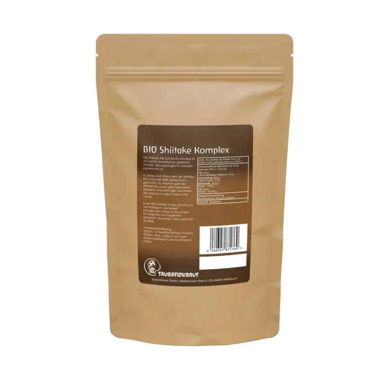 Tausendkraut Shiitake Vitalpilz Komplex Pulver BIO