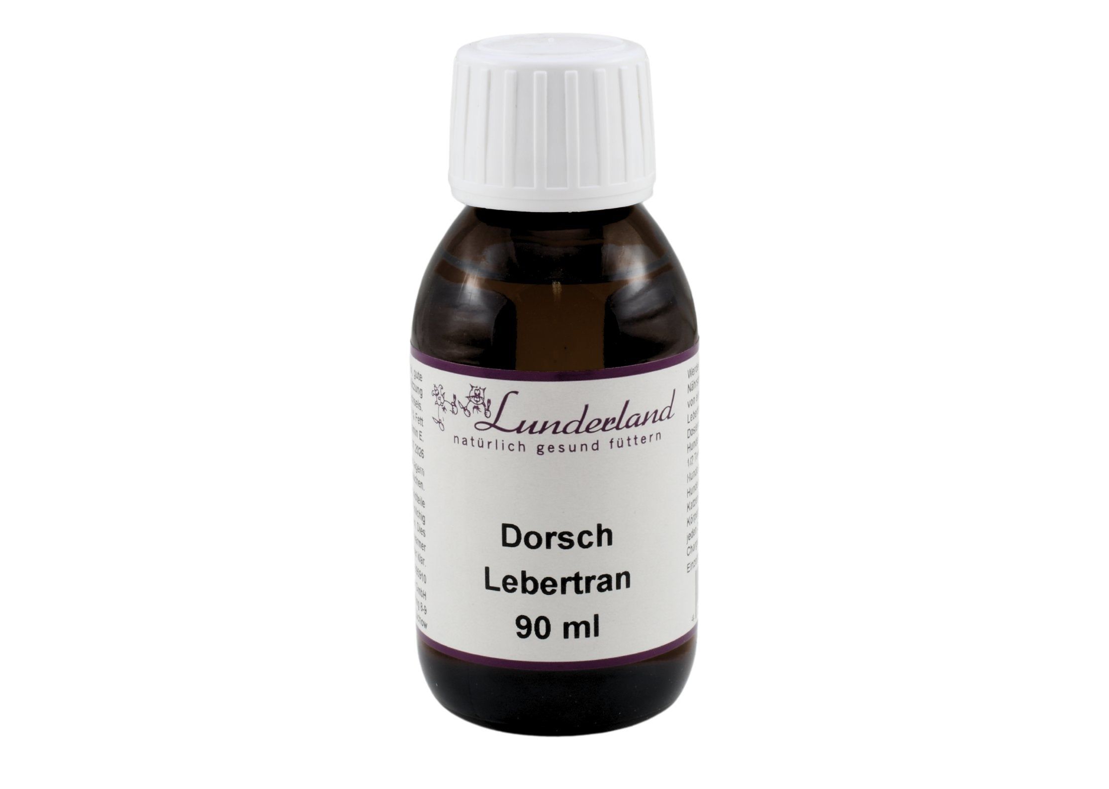 Lunderland Dorschlebertran 0,16 l Futter
