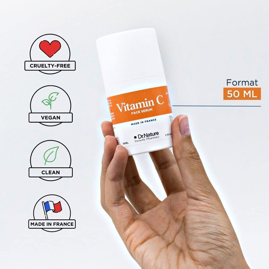 Dr. Nature Serum Vitamin C für Gesicht Empfindliche Haut Naturkosmetik