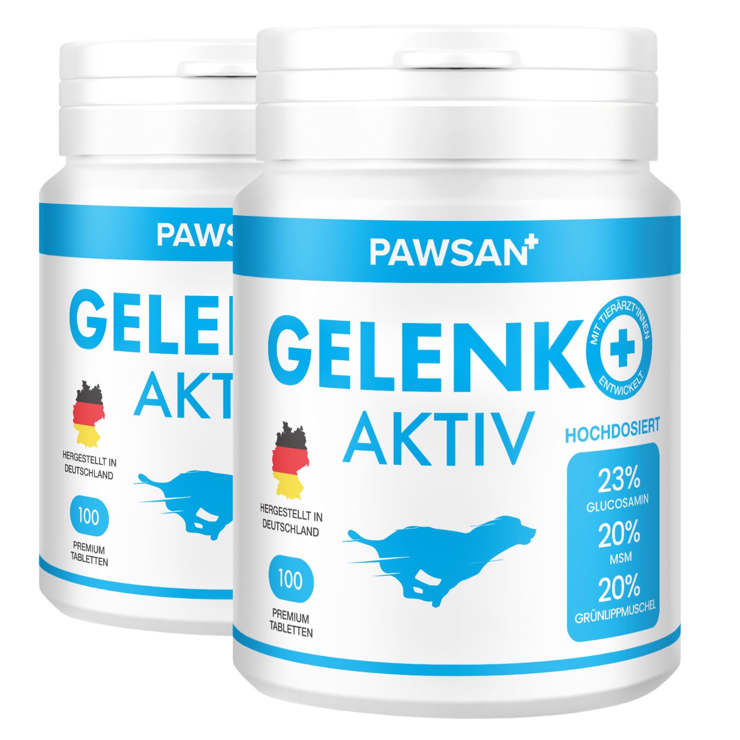Pawsan® Premium Gelenktabletten Hund - Hochdosiert 200 St Tabletten