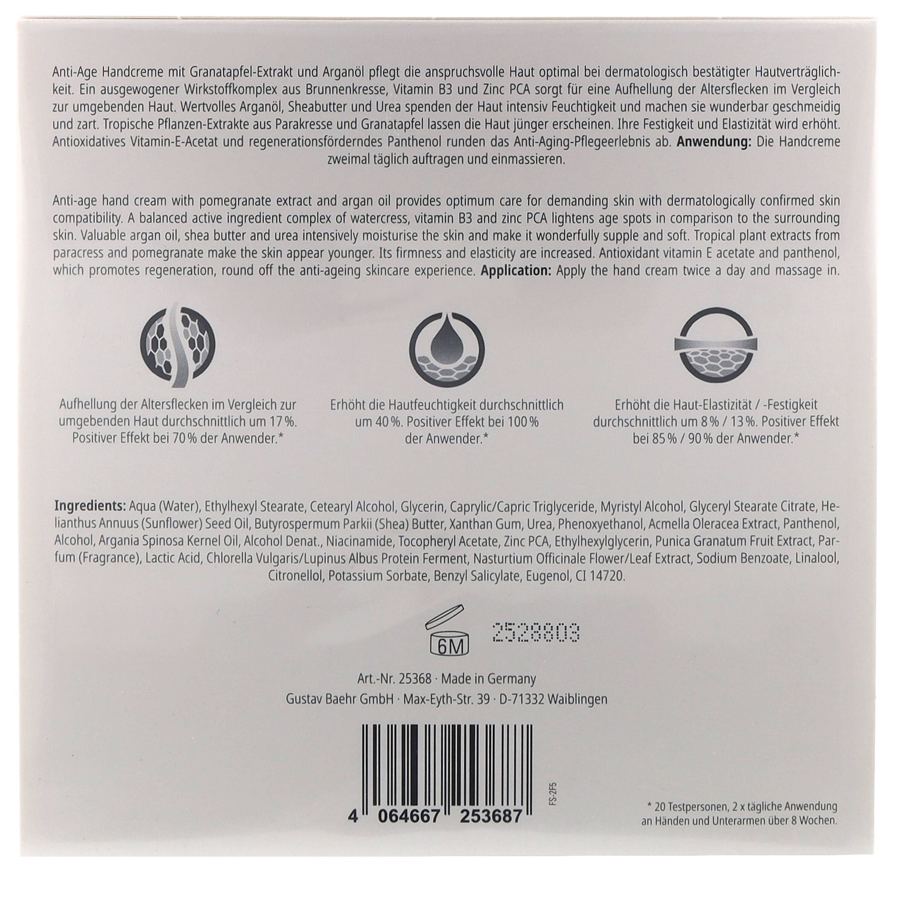 Baehr Beauty Concept Anti-Age Handcreme im Strasstiegel