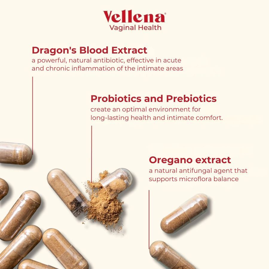 Vellena Nahrungsergänzungsmittel für die Intimgesundheit
