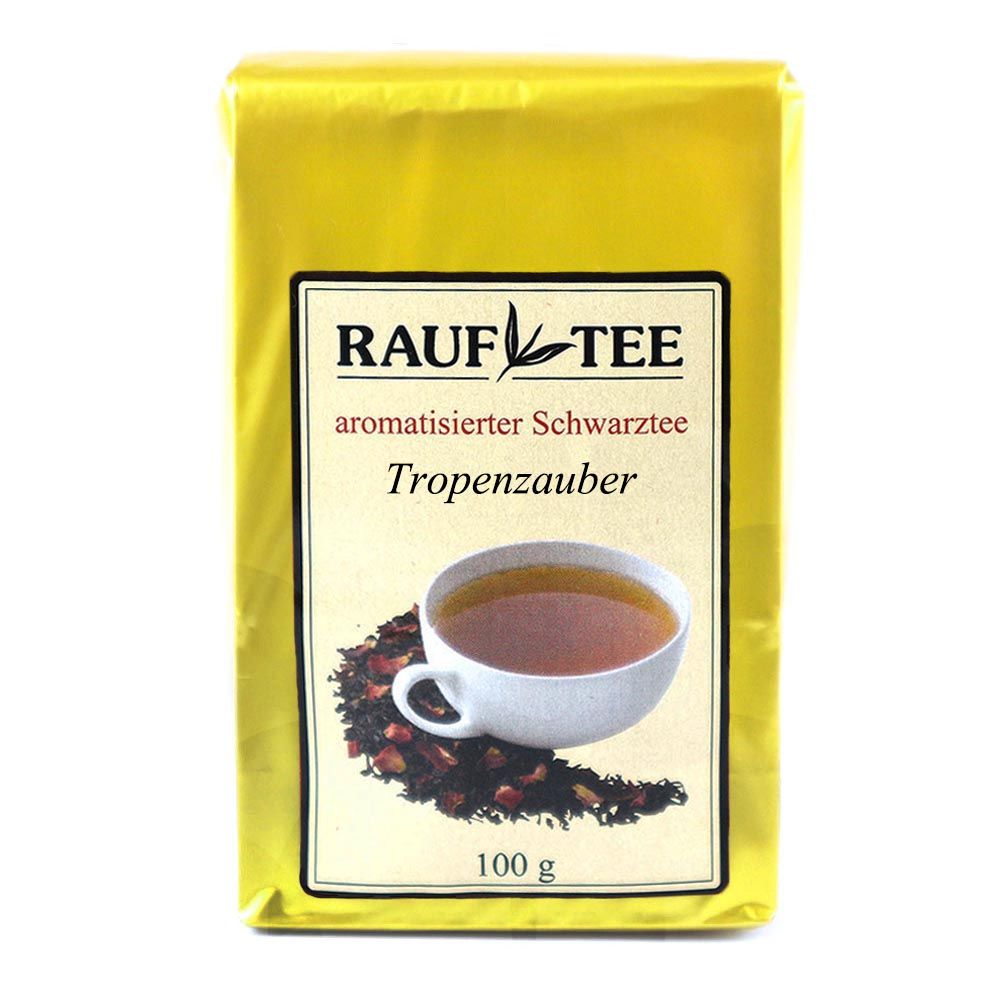 Aromatisierter Schwarztee Tropenzauber - Sonderabpackung