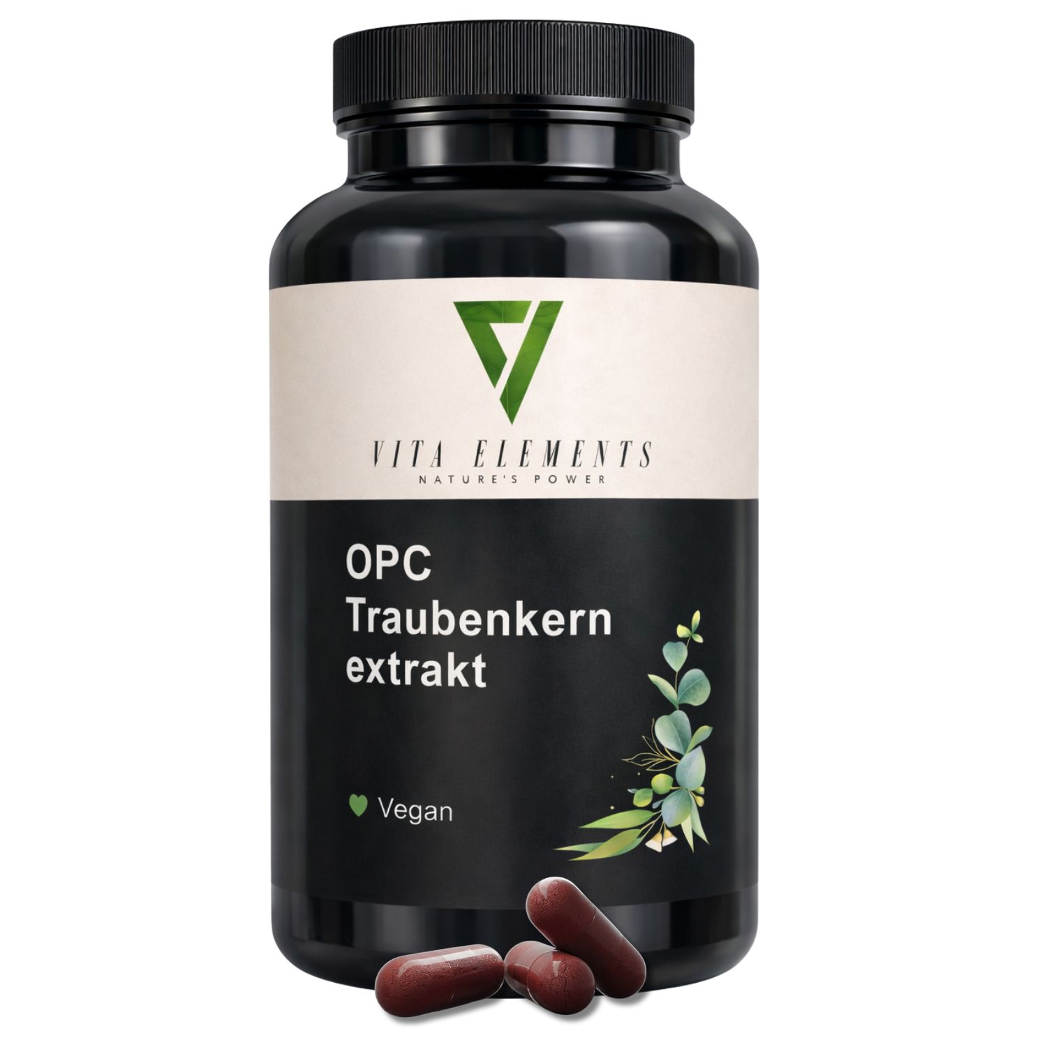 Vita Elements capsule di estratto di semi d'uva OPC