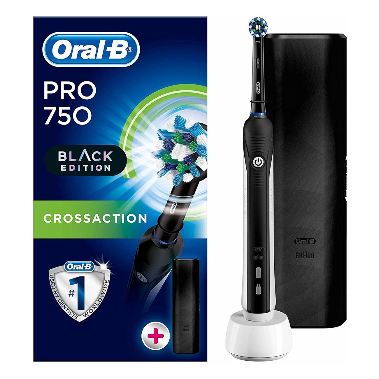 Oral-B Pro 750 Crossaction Elektrische Zahnbürste