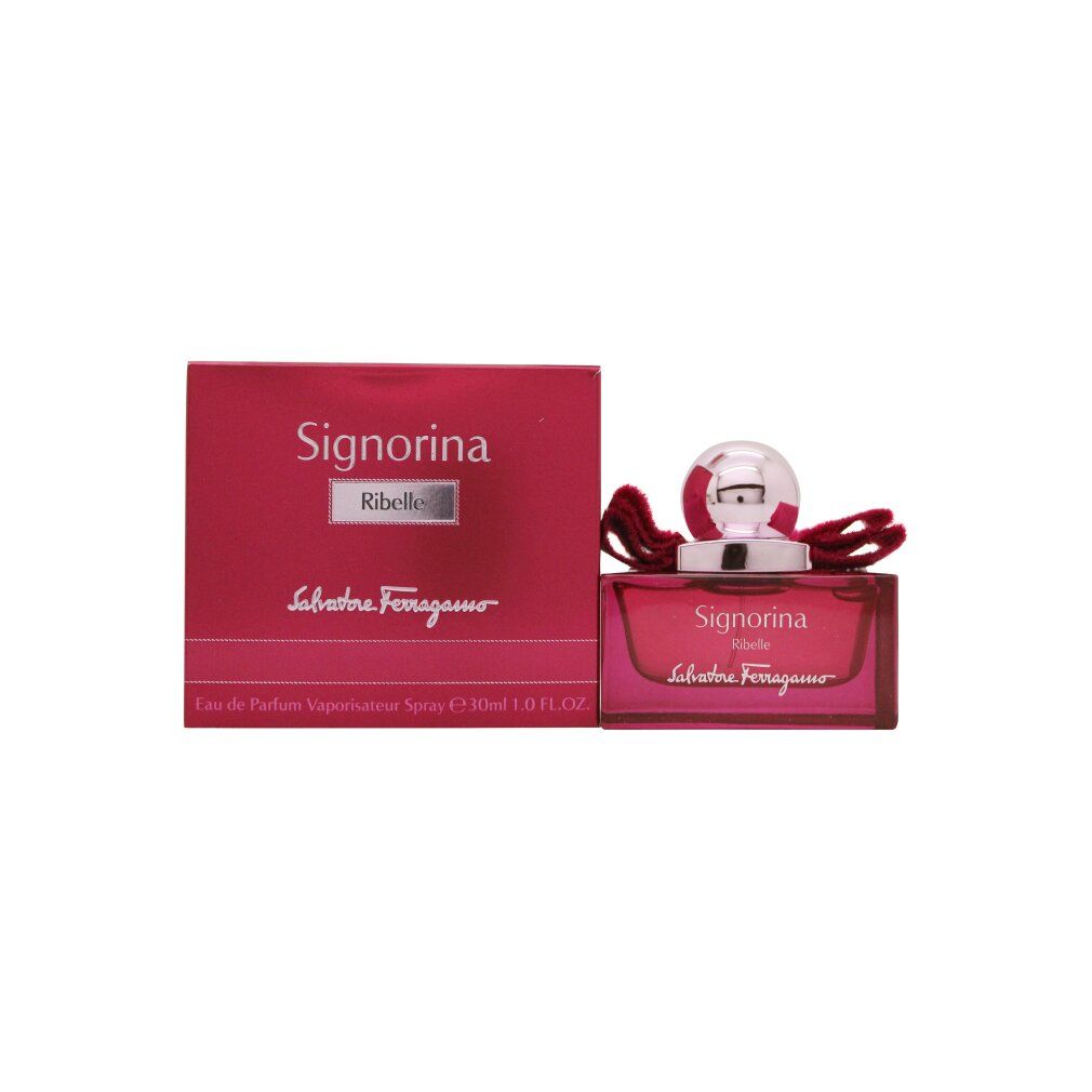 Salvatore Ferragamo Signorina Ribelle Eau de Parfum 30ml mit Verpackung.