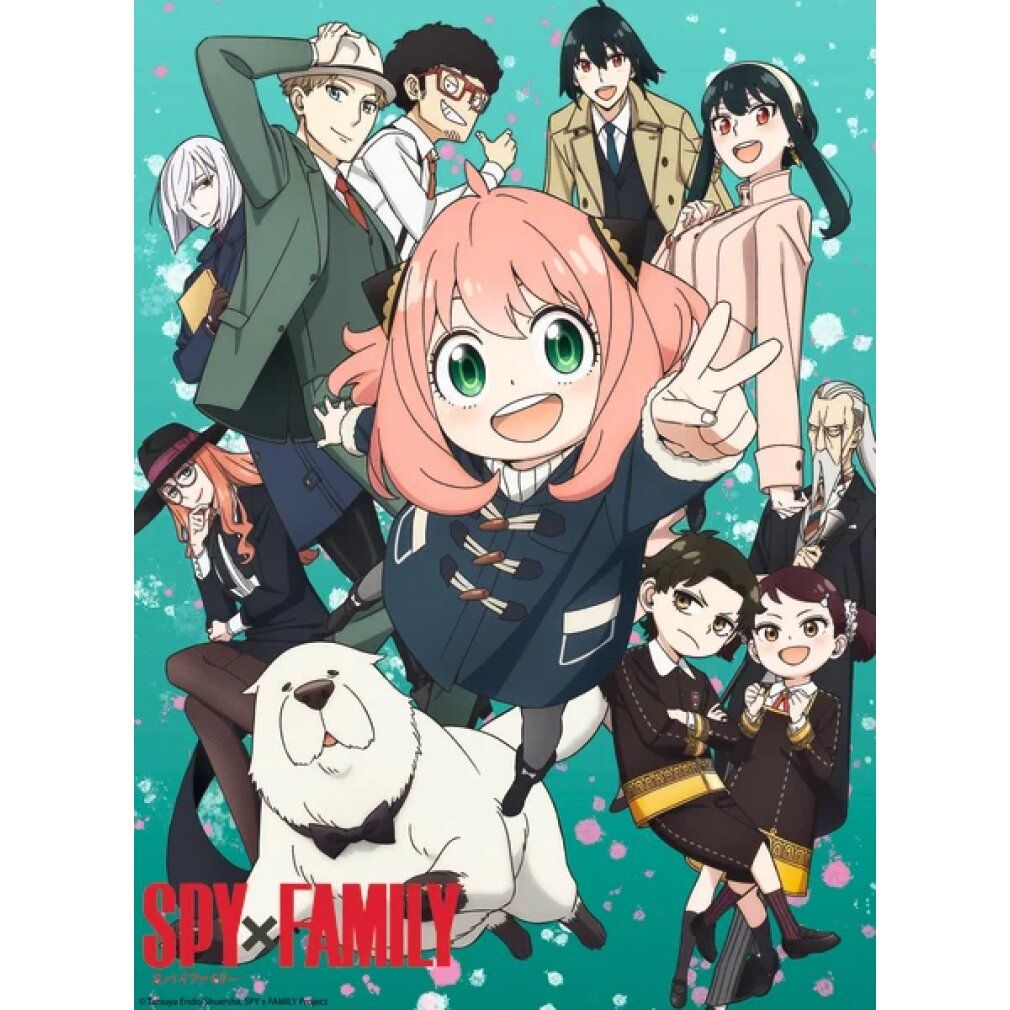 Spia x Poster puzzle famiglia (500 pezzi)