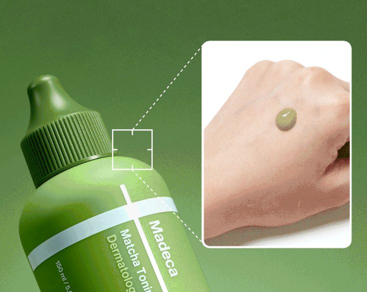 CENTELLIAN24 Madeca Matcha Toning Peeling Gel – Peeling-Gel mit Grüntee und Aktivkohle