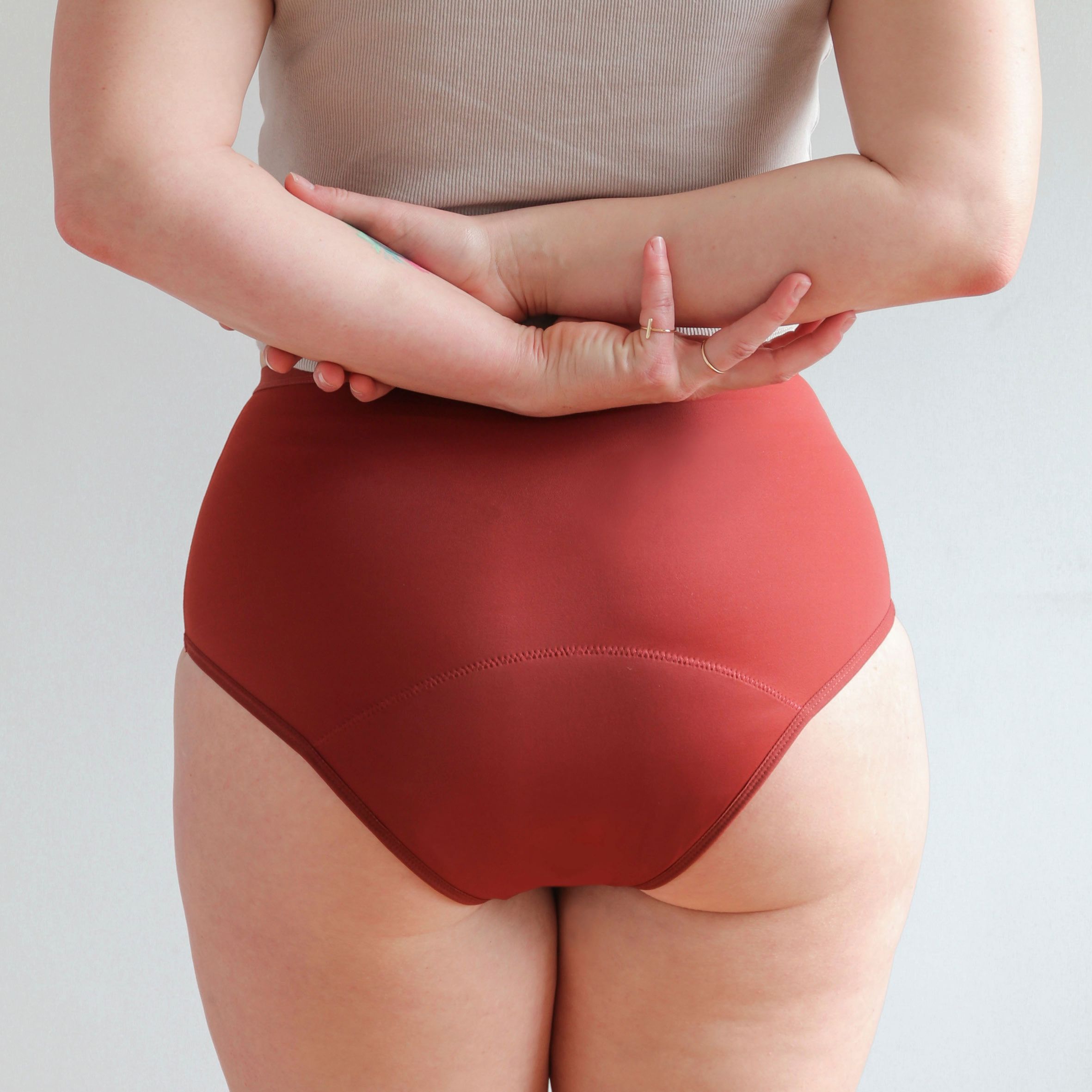 MYLILY Periodenunterwäsche - High Waist Hagebutte L ohne Biozide