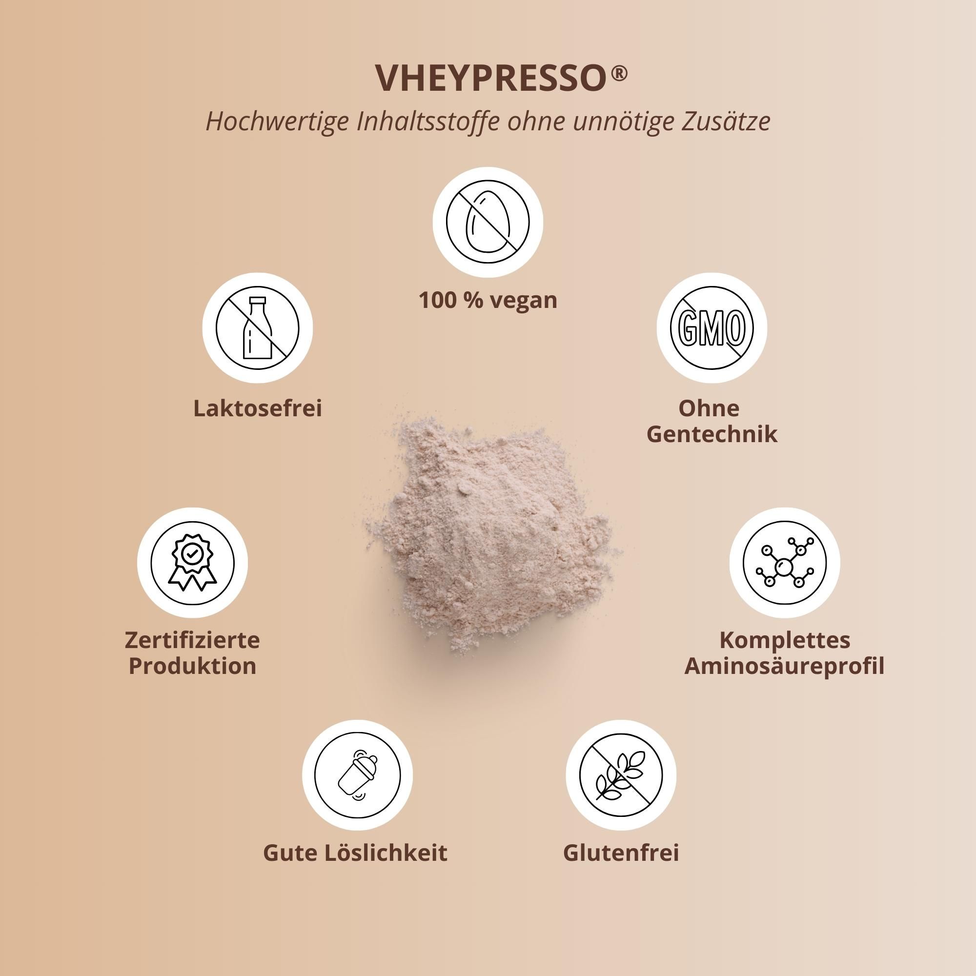 nutri+ Protein Kaffee Pulver - Vheypresso Vegan