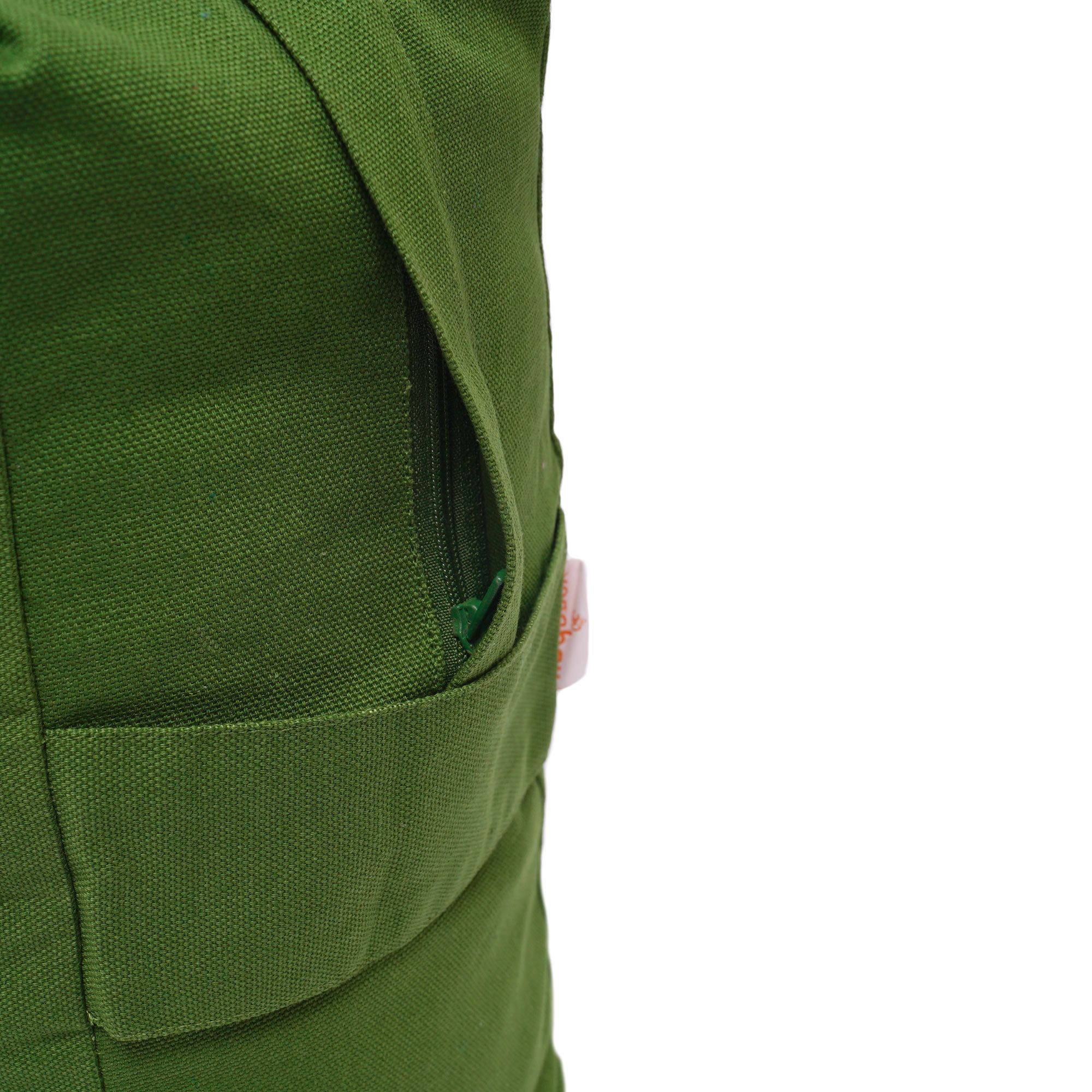 yogabox VIPASSANA Kissen XL - olive - 45 x 33 x 13,0 cm