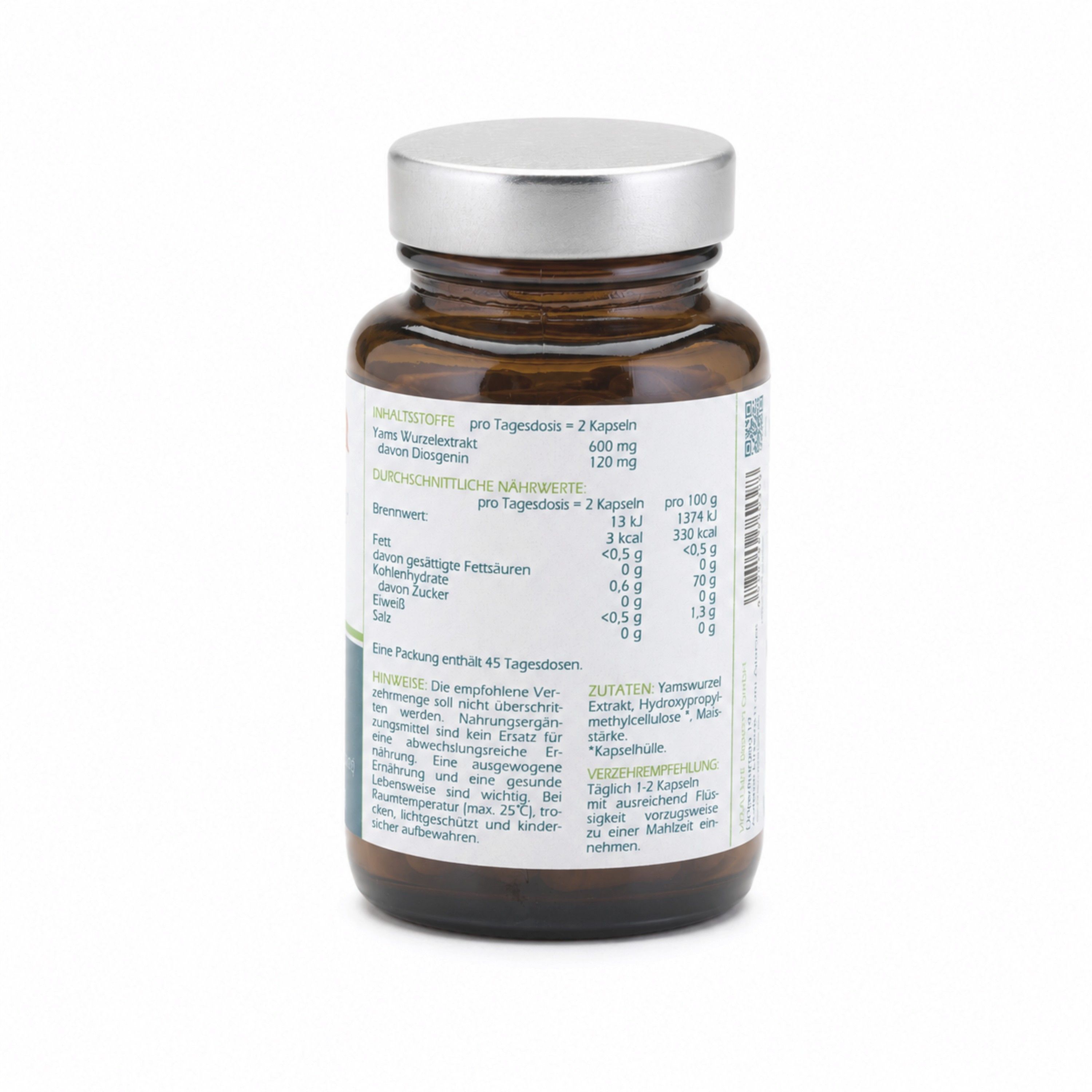 Vitalsee YAMS Wurzel 300 Extrakt