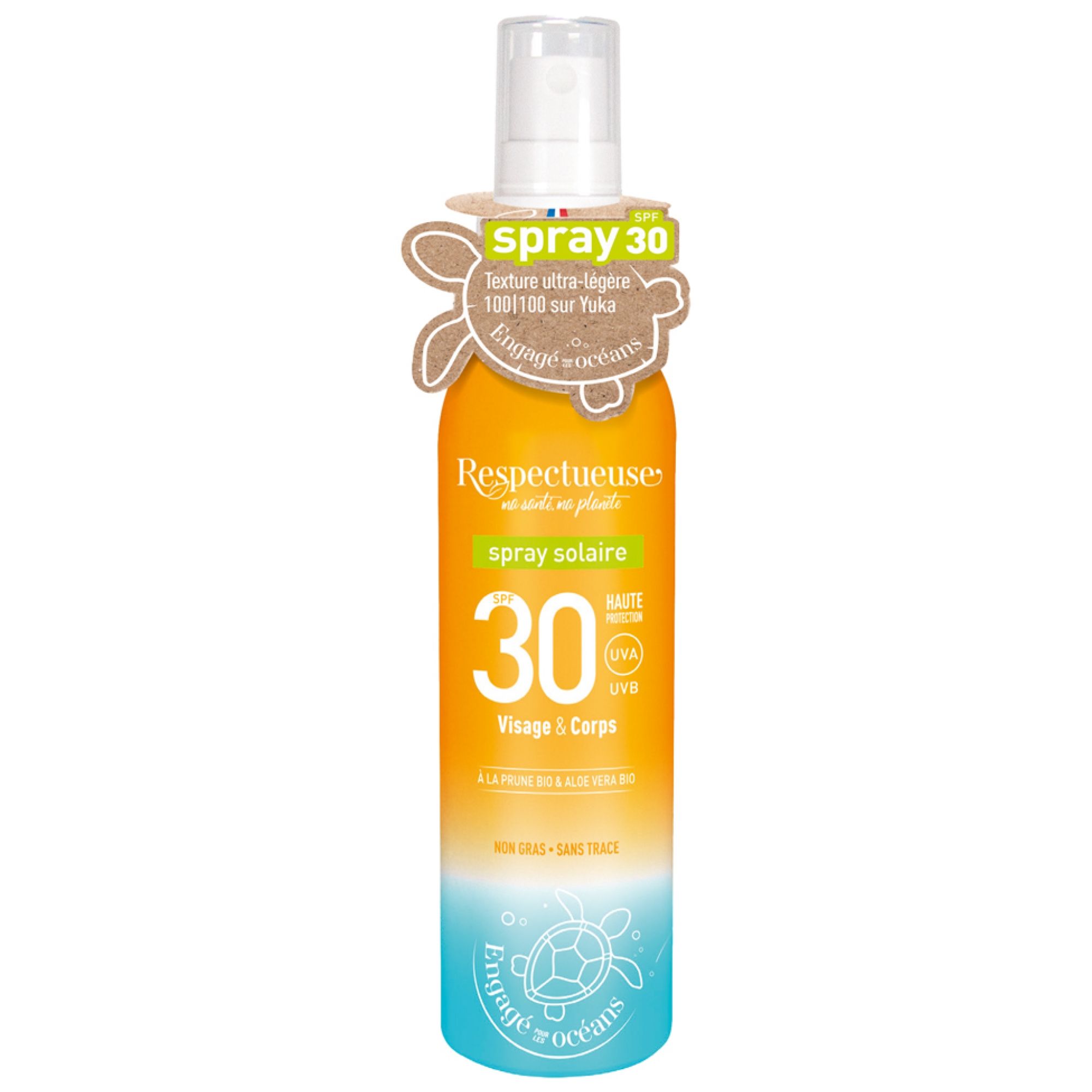 Respectueuse Sonnenschutz-Spray Spf30 17x4x4 cm