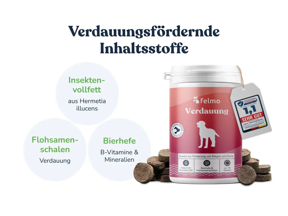 felmo Verdauungs-Snacks für Hunde