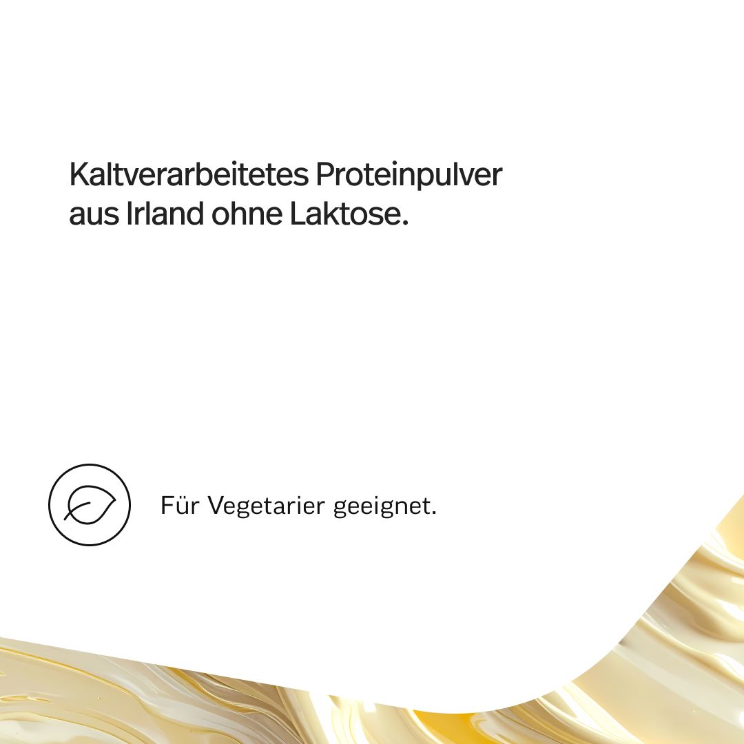edubily® Whey Protein Isolat aus irischer Weidehaltung Vanille