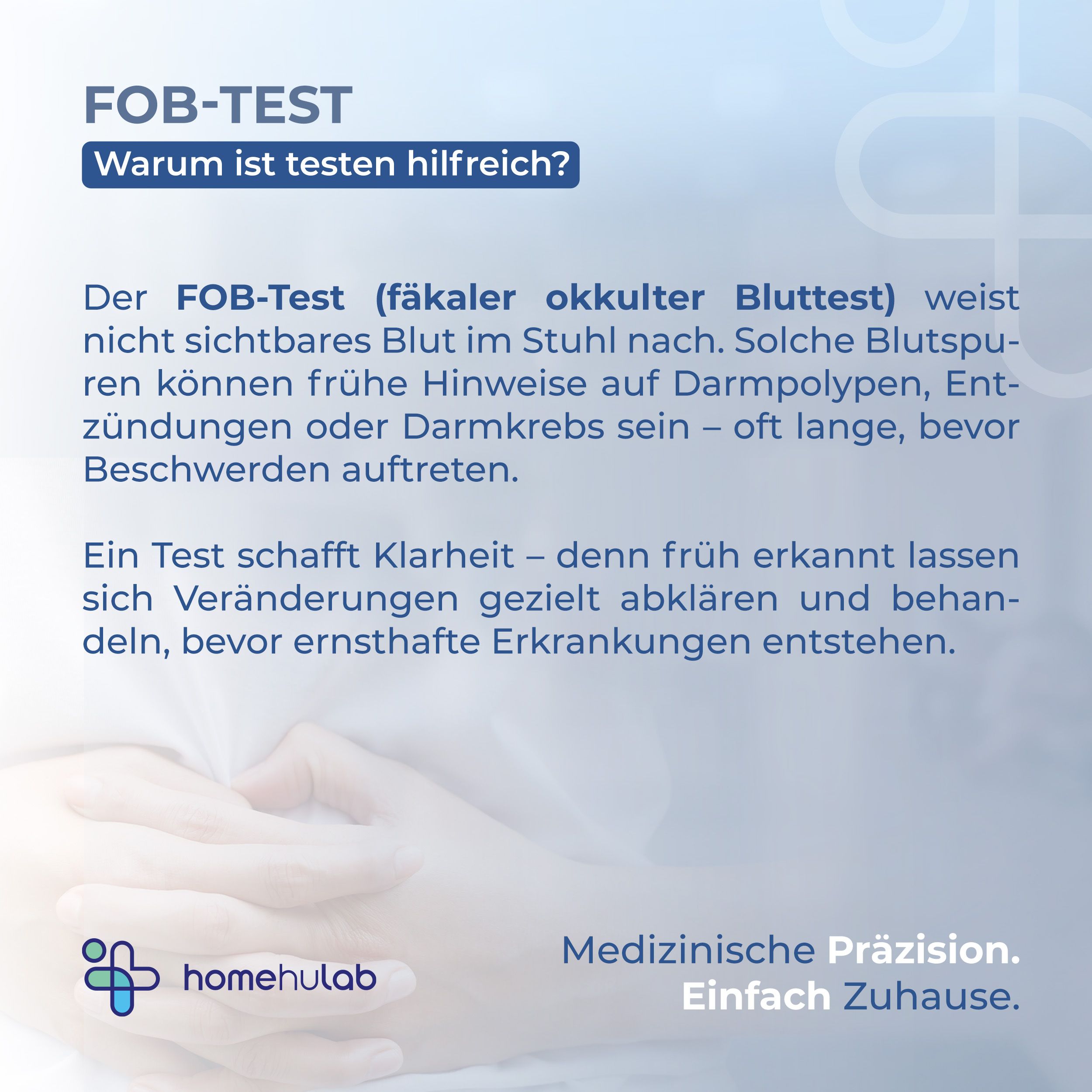 Homehulab 2x Darmkrebs Schnelltest – Stuhltest für zuhause - Ergebnis in Minuten