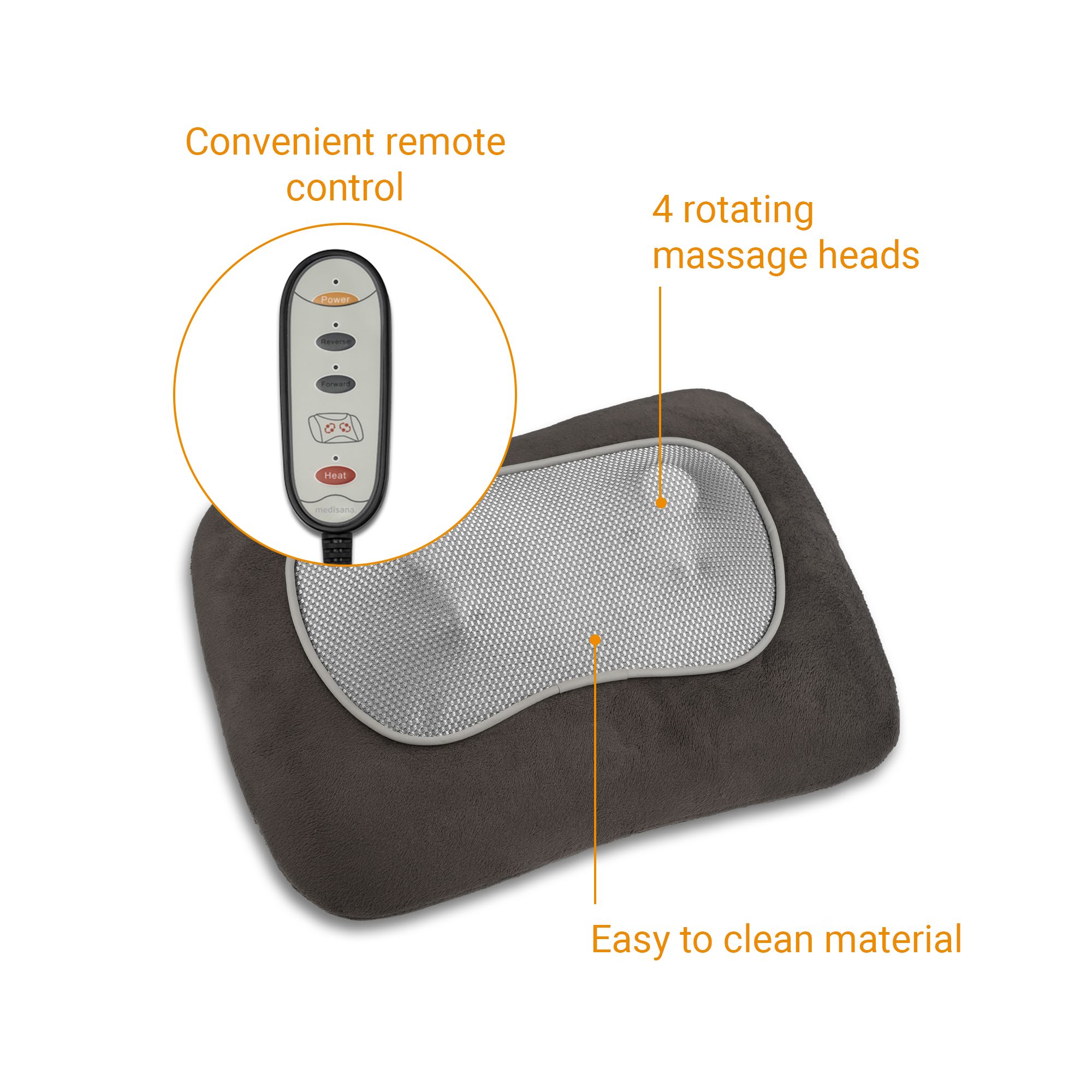 medisana MC 840 Shiatsu-Massagekissen