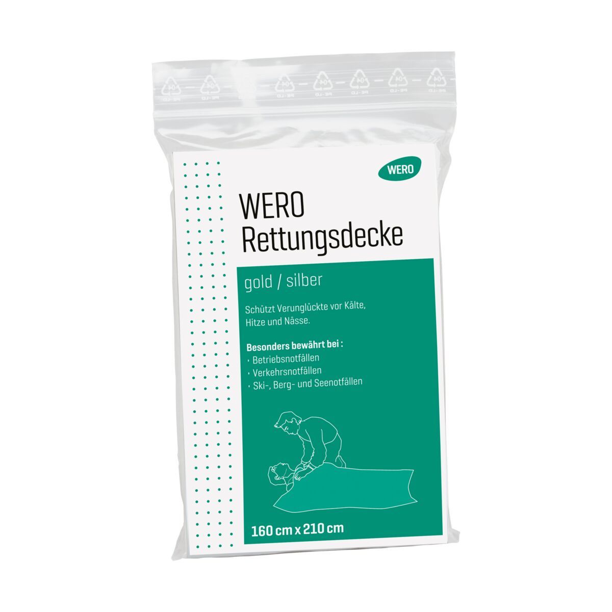 Wero Rettungsdecke 1 St