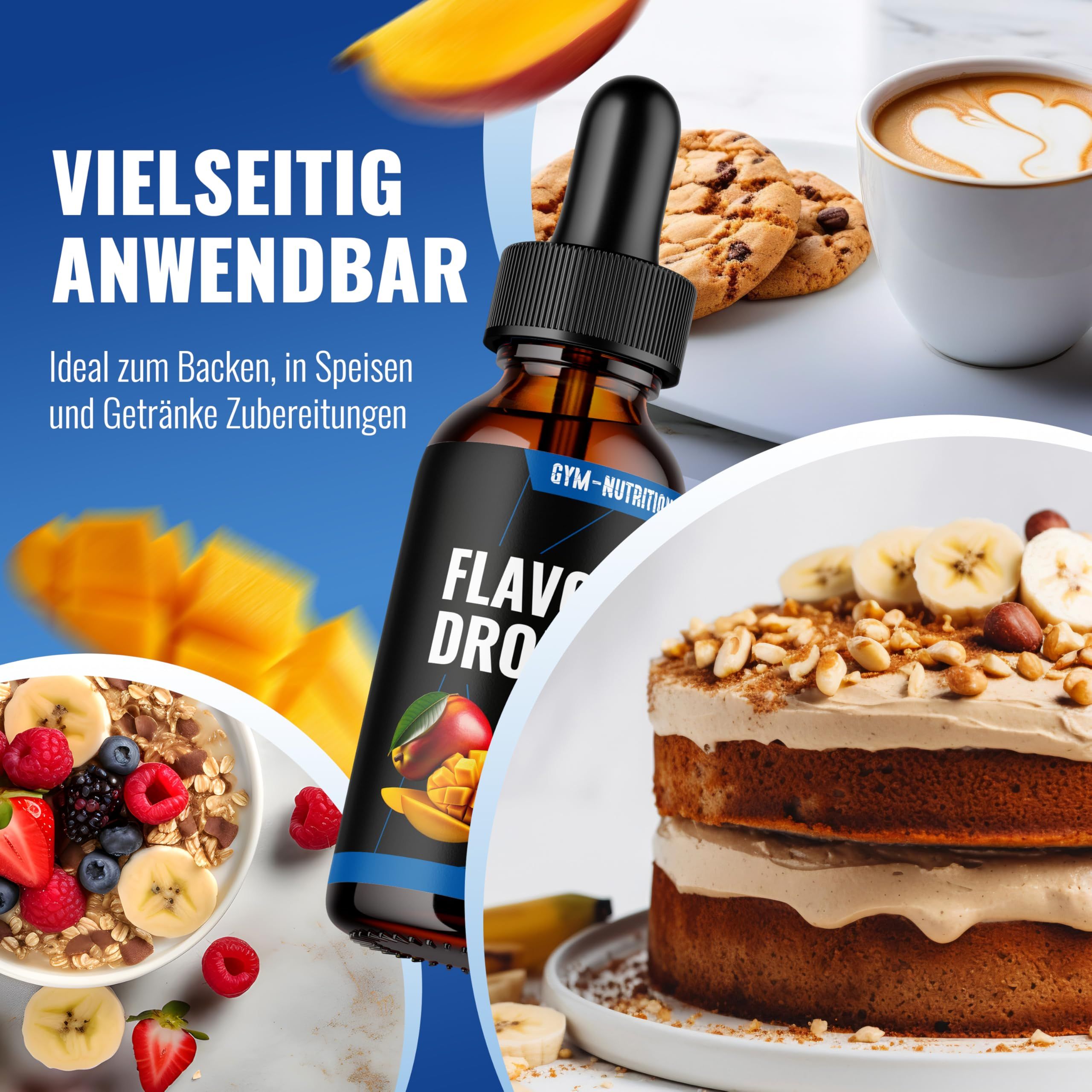 Gym Nutrition Flavour Drops Zuckerfrei 50ml